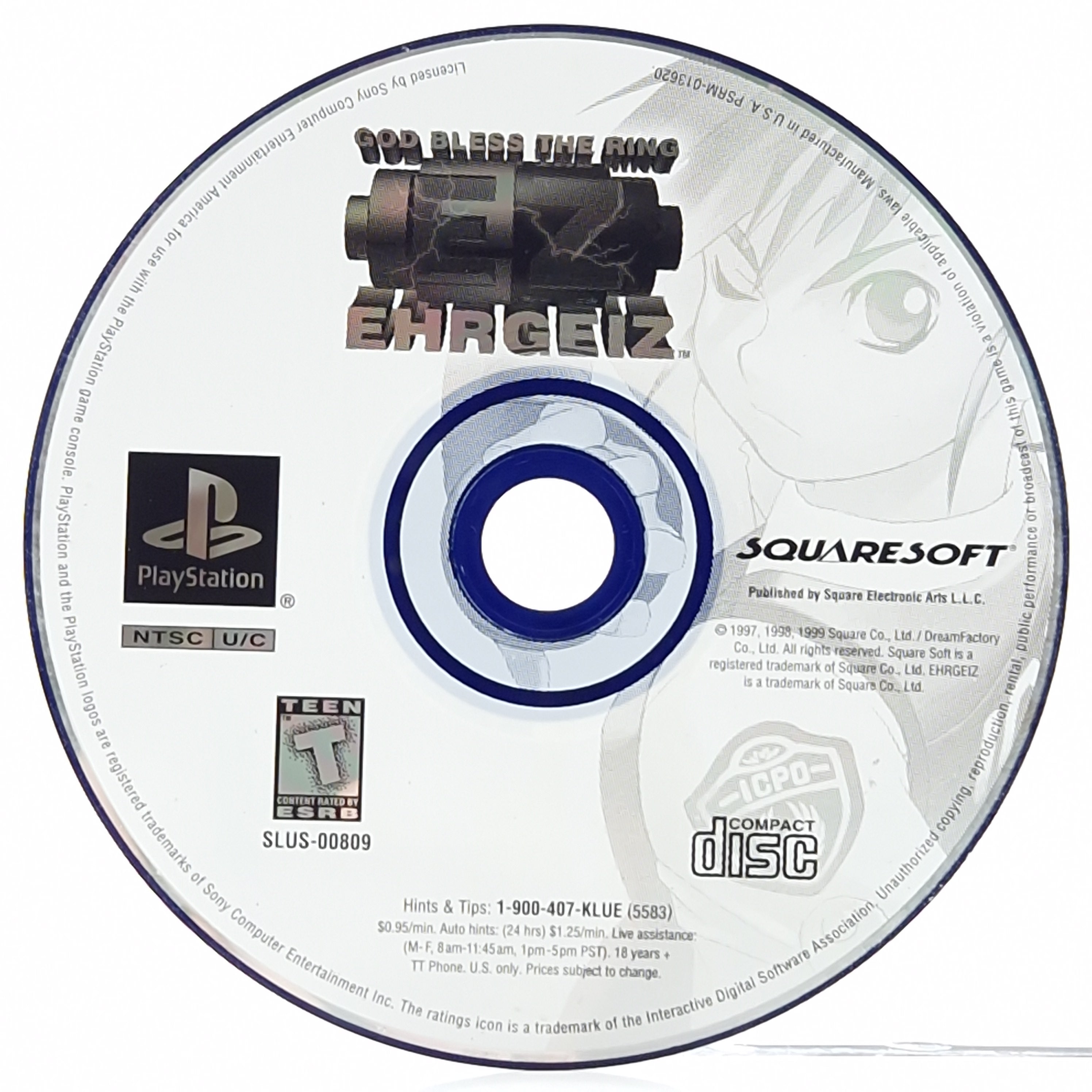 PlayStation 1 Spiel – God Bless the Ring (PS1 NTSC USA)