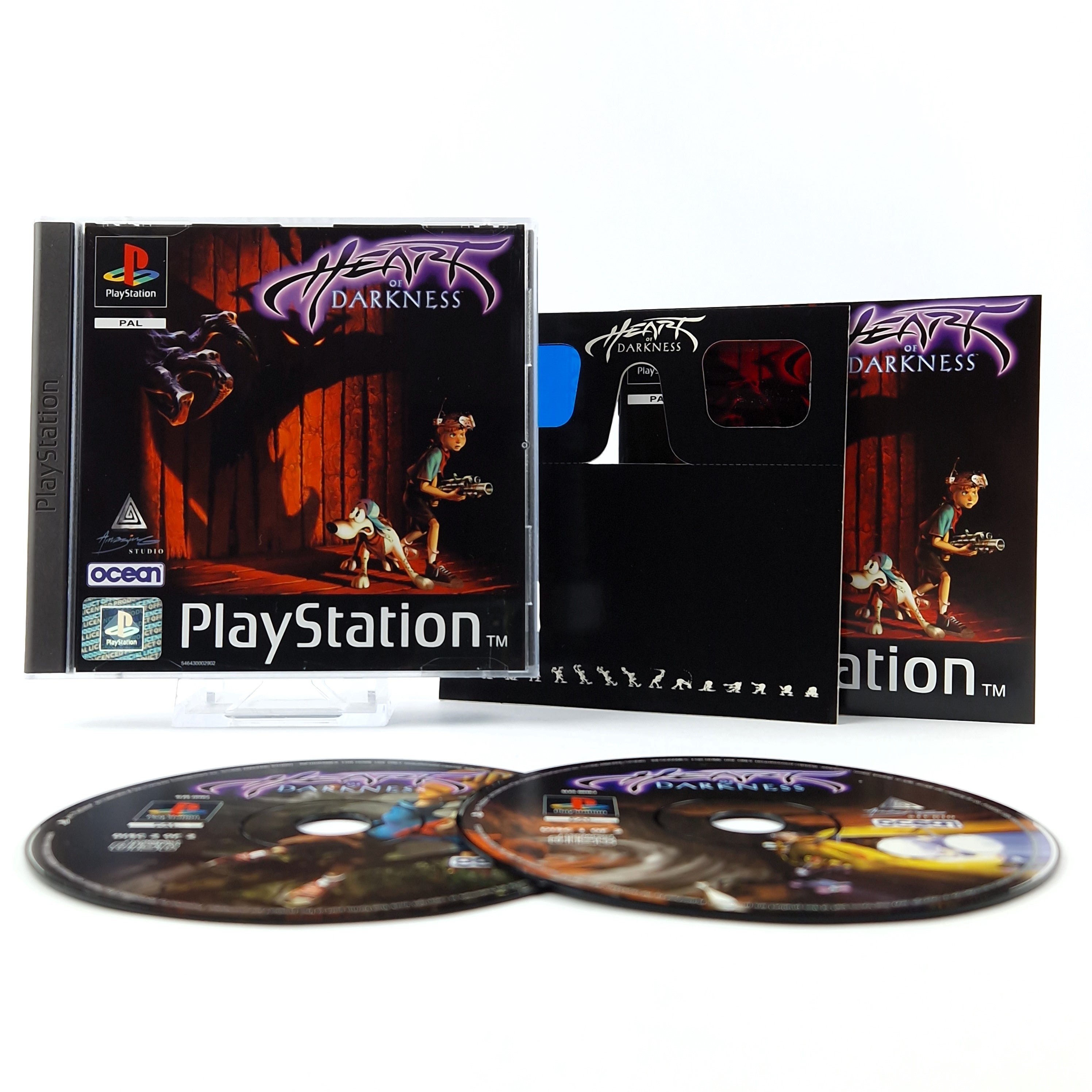 Playstation 1 Spiel – Heart of Darkness OVP PAL