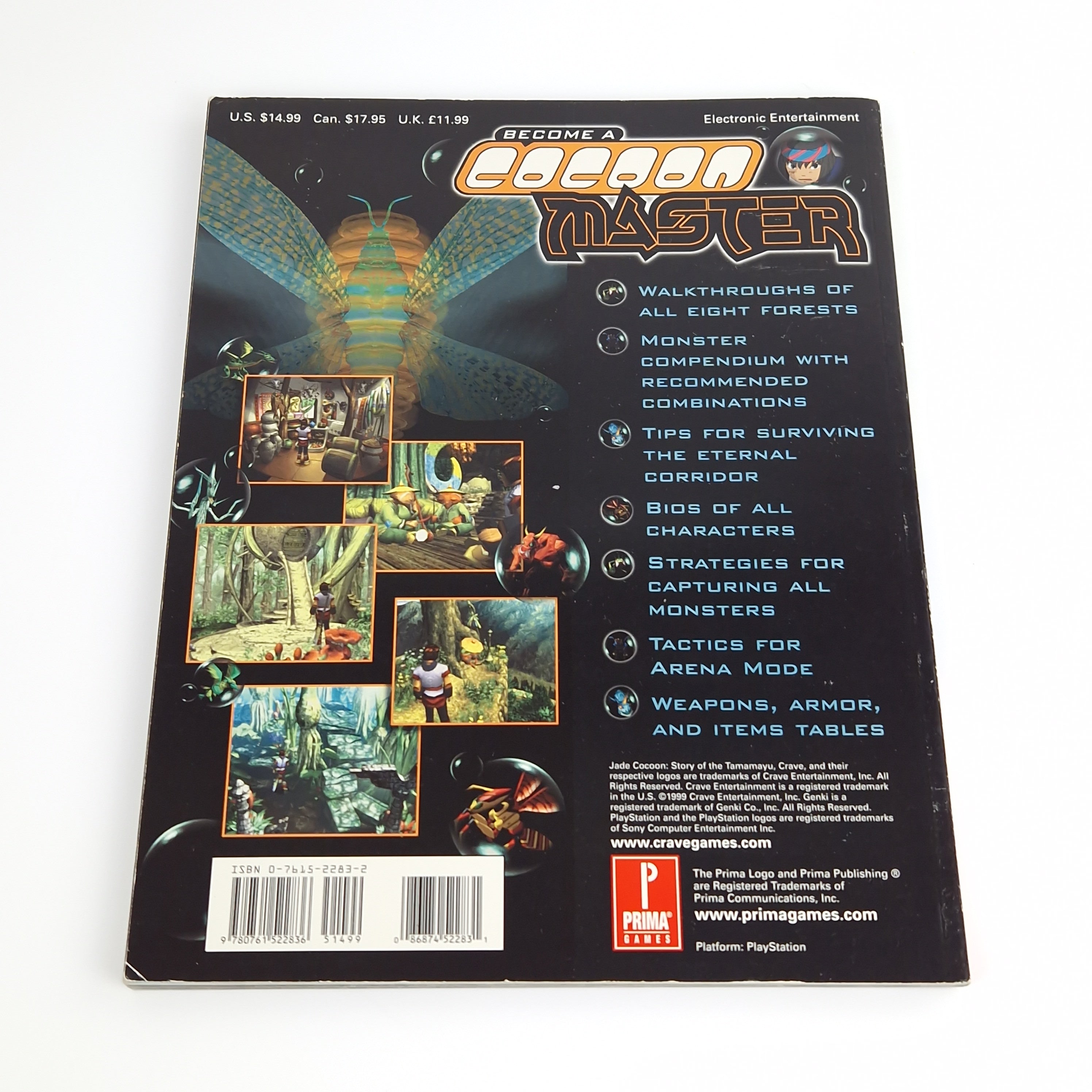 Playstation 1 Spiel – Jade Cocoon Story of Tamamayu PS1 USA