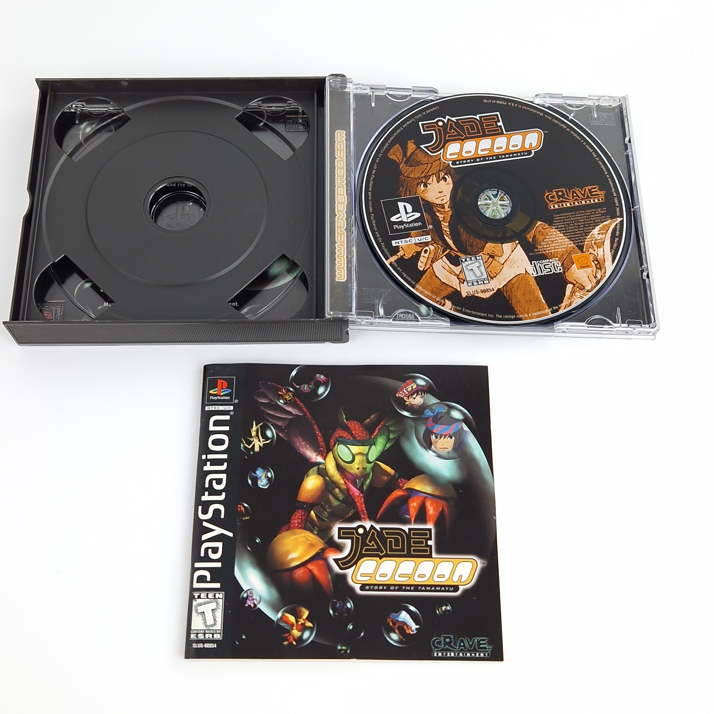 Playstation 1 Spiel – Jade Cocoon Story of Tamamayu PS1 USA
