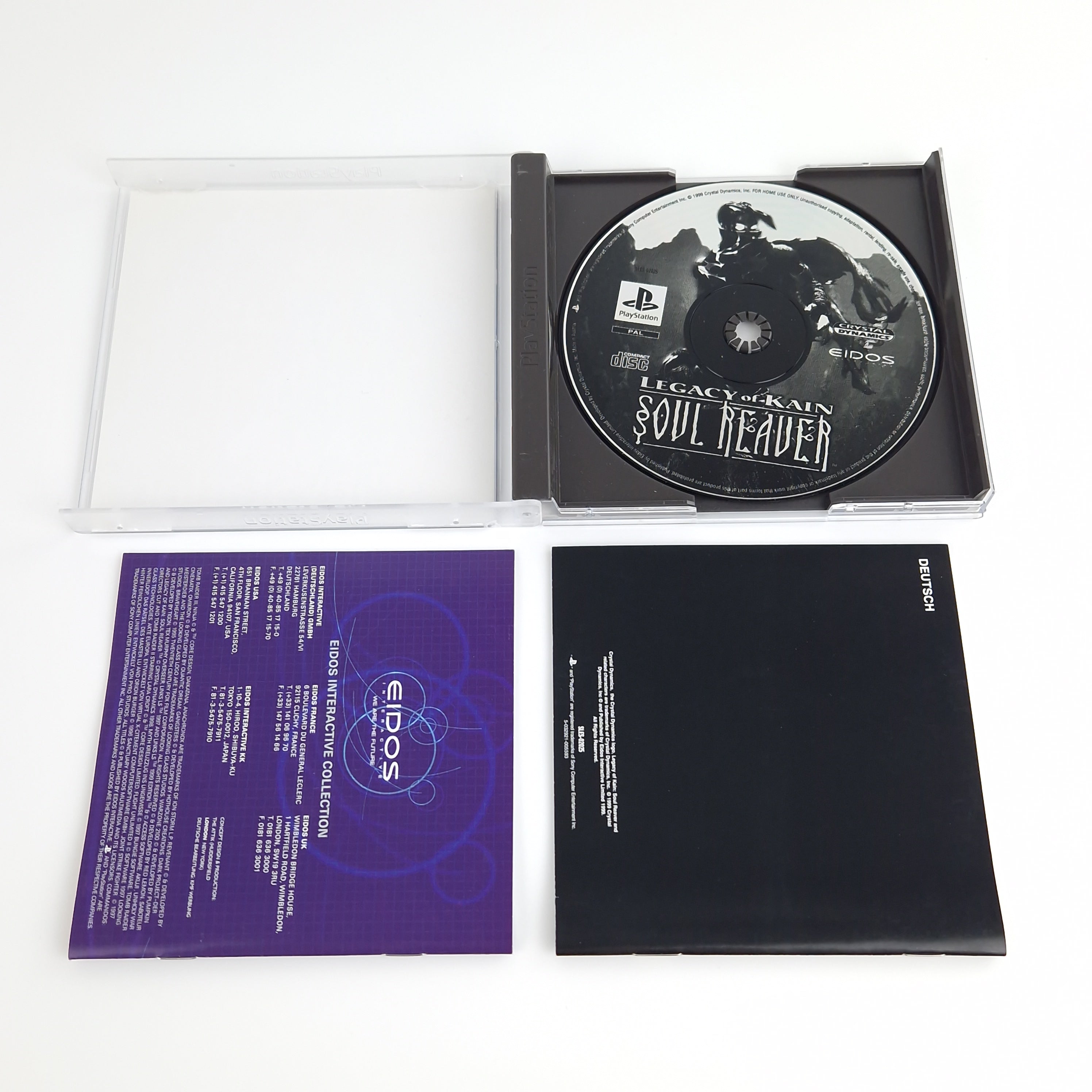 Playstation 1 Spiel – Legacy of Kain Soul Reaver OVP PAL