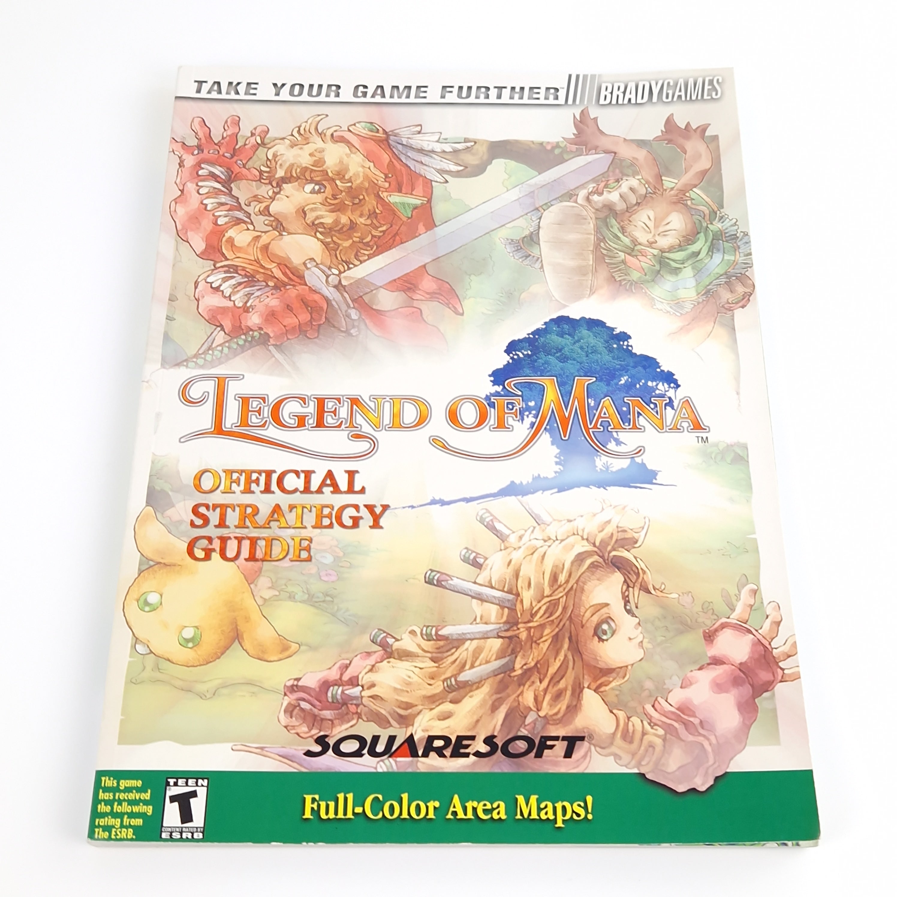 Playstation 1 Spiel – Legend of Mana + Strategy Guide OVP