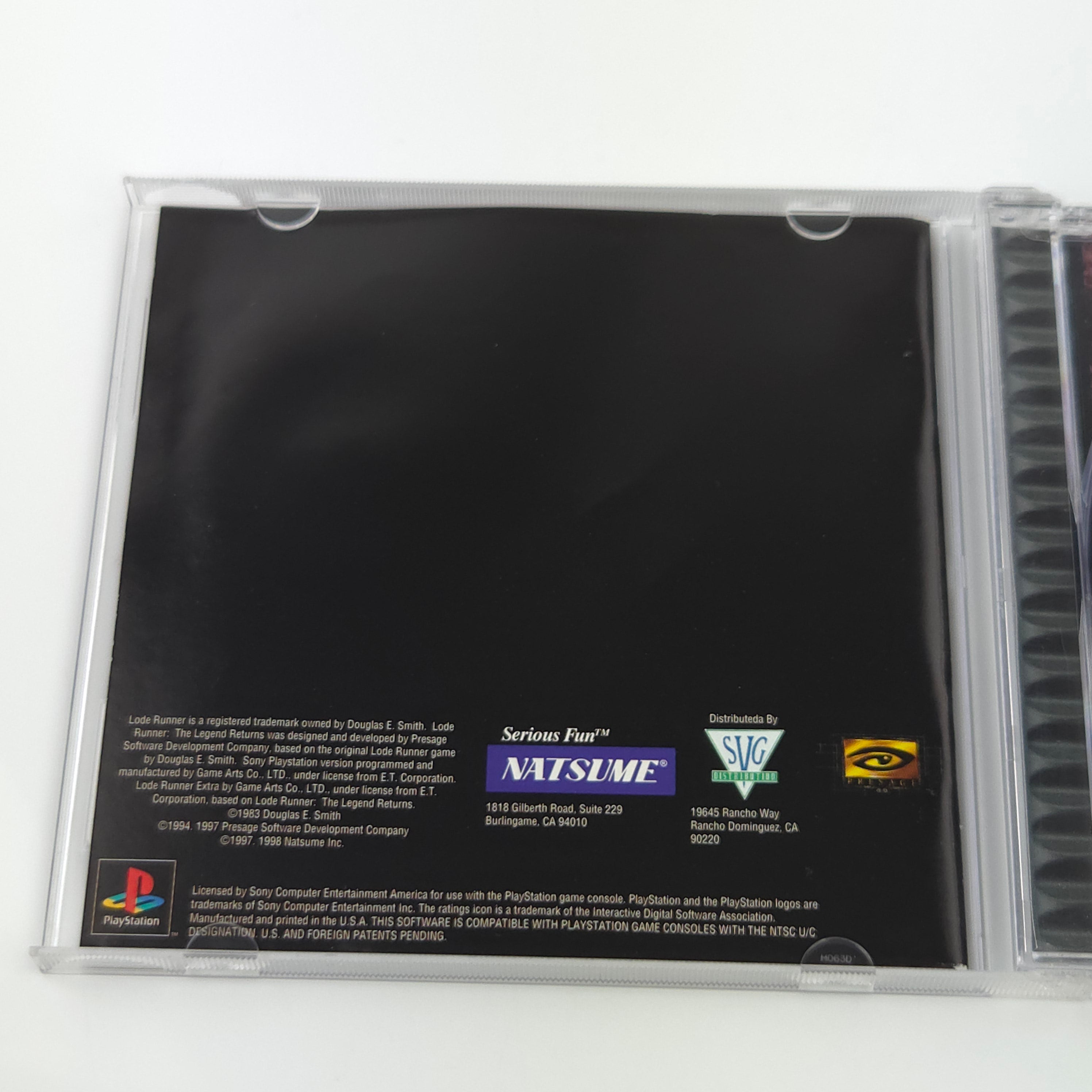 Playstation 1 Spiel – Lode Runner PS1 OVP NTSC-U/C