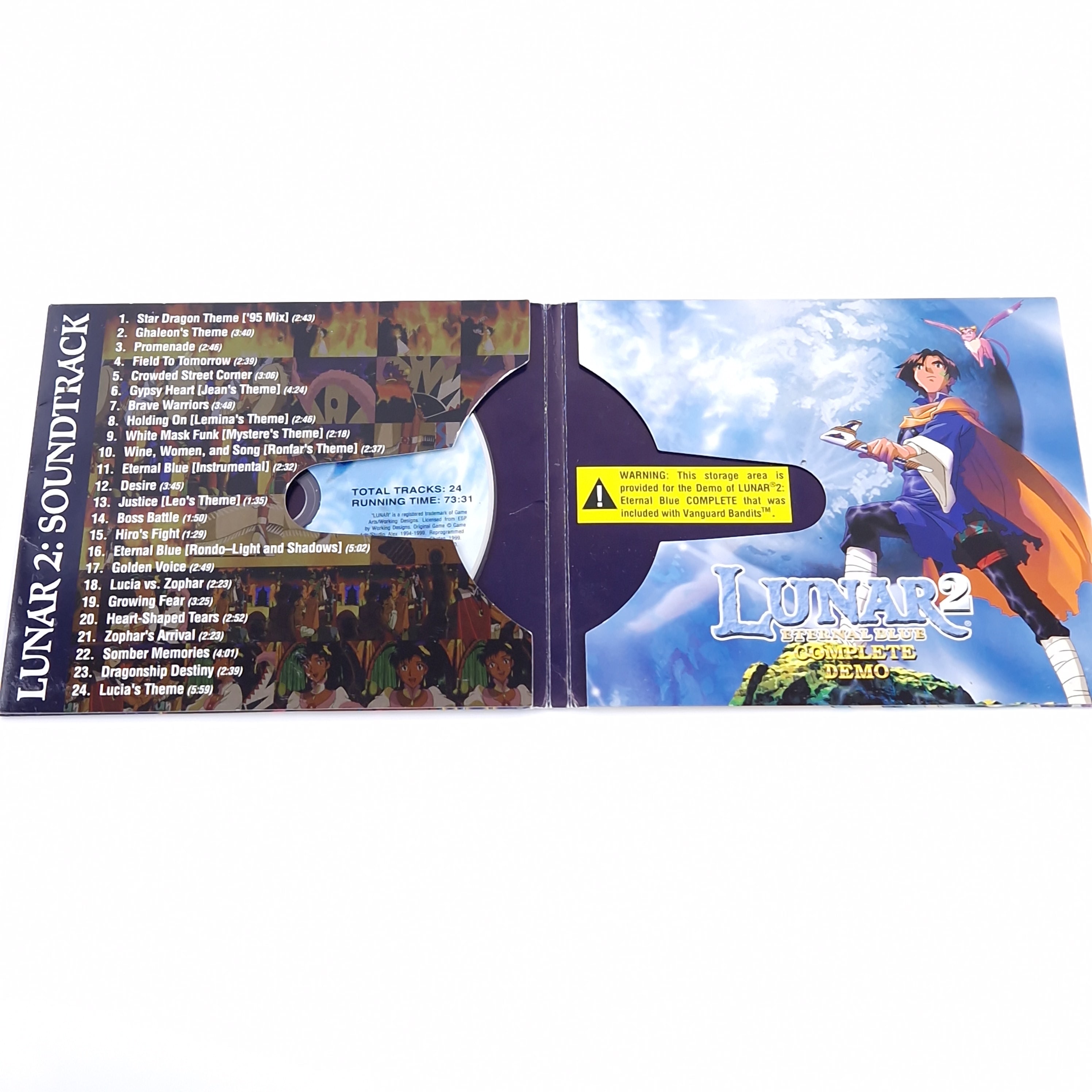 Playstation 1 Spiel – Lunar 2 Eternal Blue Complete PS1 USA