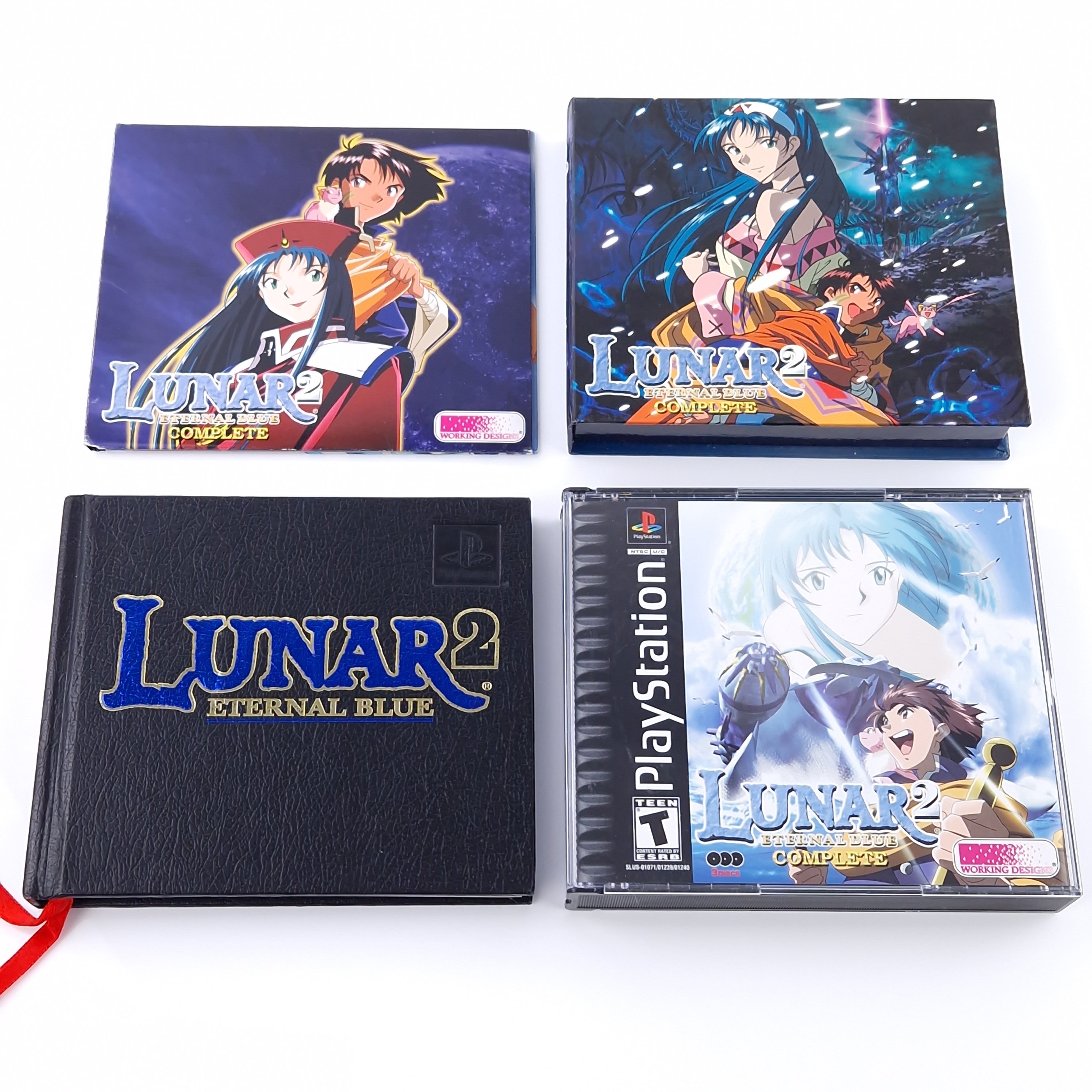Playstation 1 Spiel – Lunar 2 Eternal Blue Complete PS1 USA