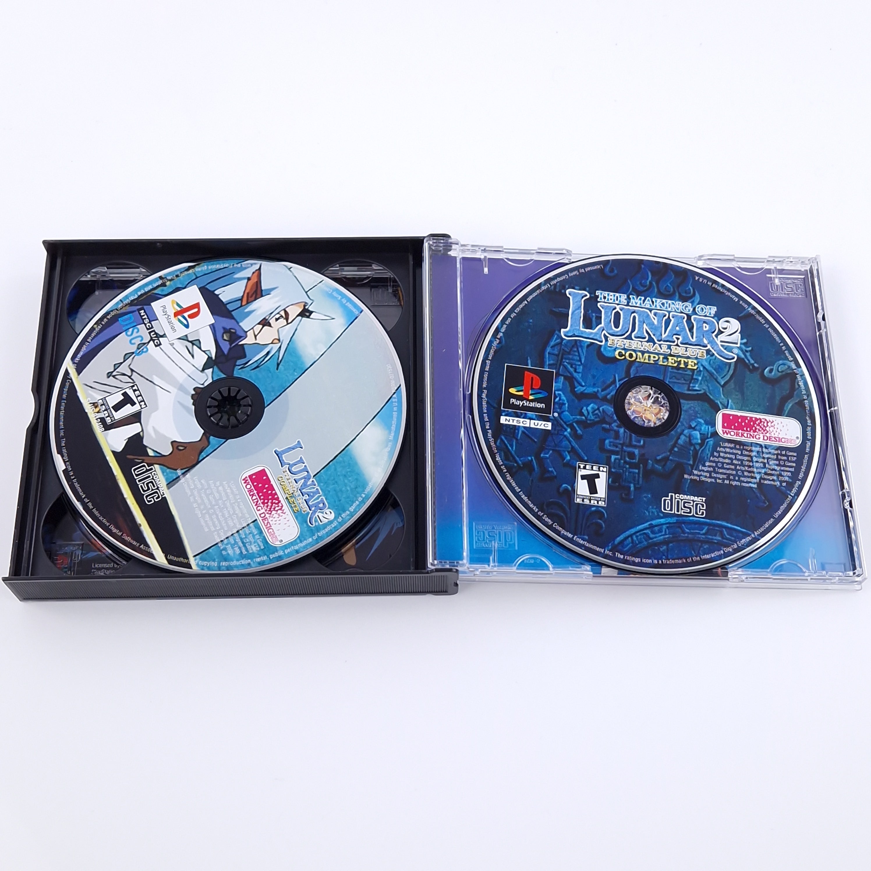 Playstation 1 Spiel – Lunar 2 Eternal Blue Complete PS1 USA