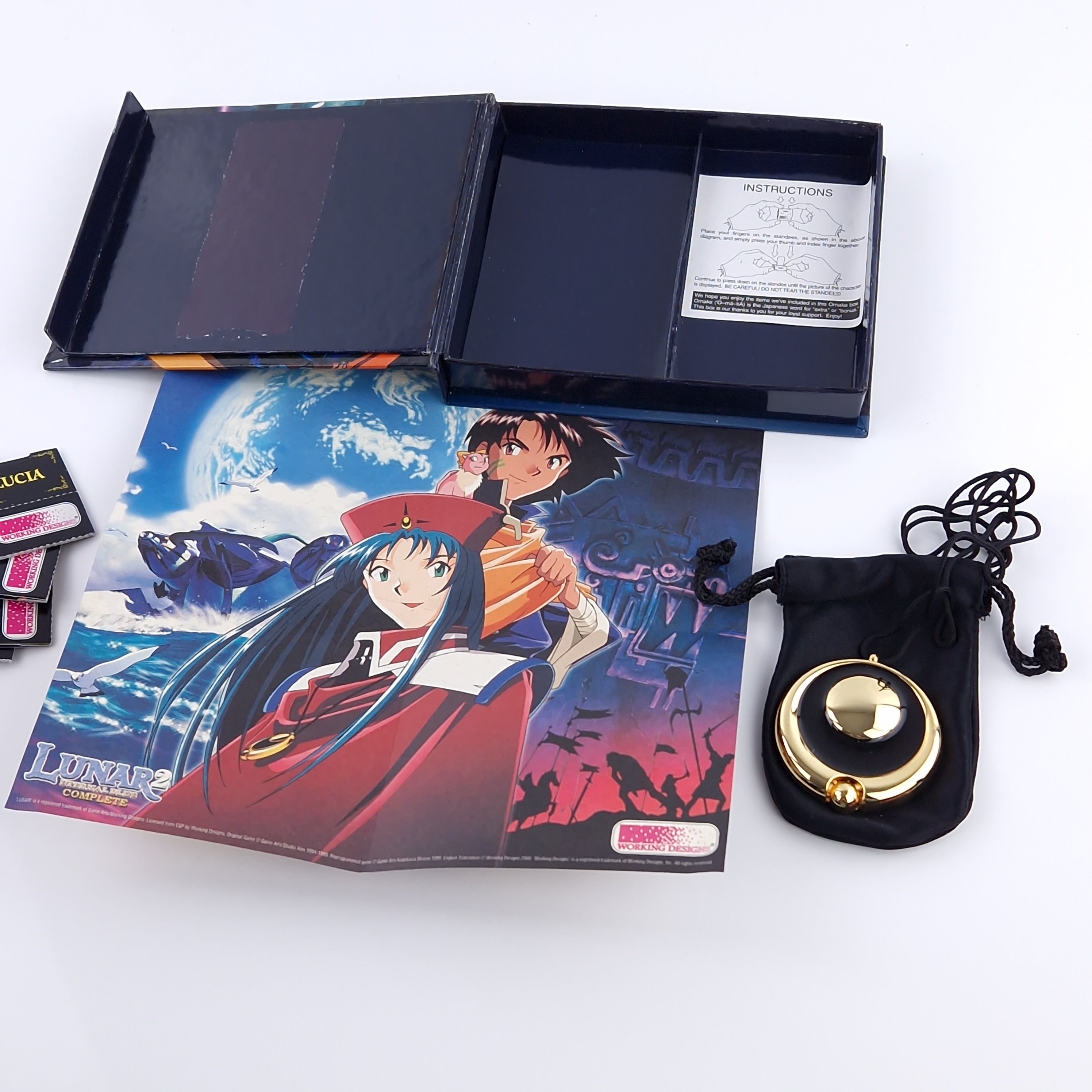 Playstation 1 Spiel – Lunar 2 Eternal Blue Complete PS1 USA