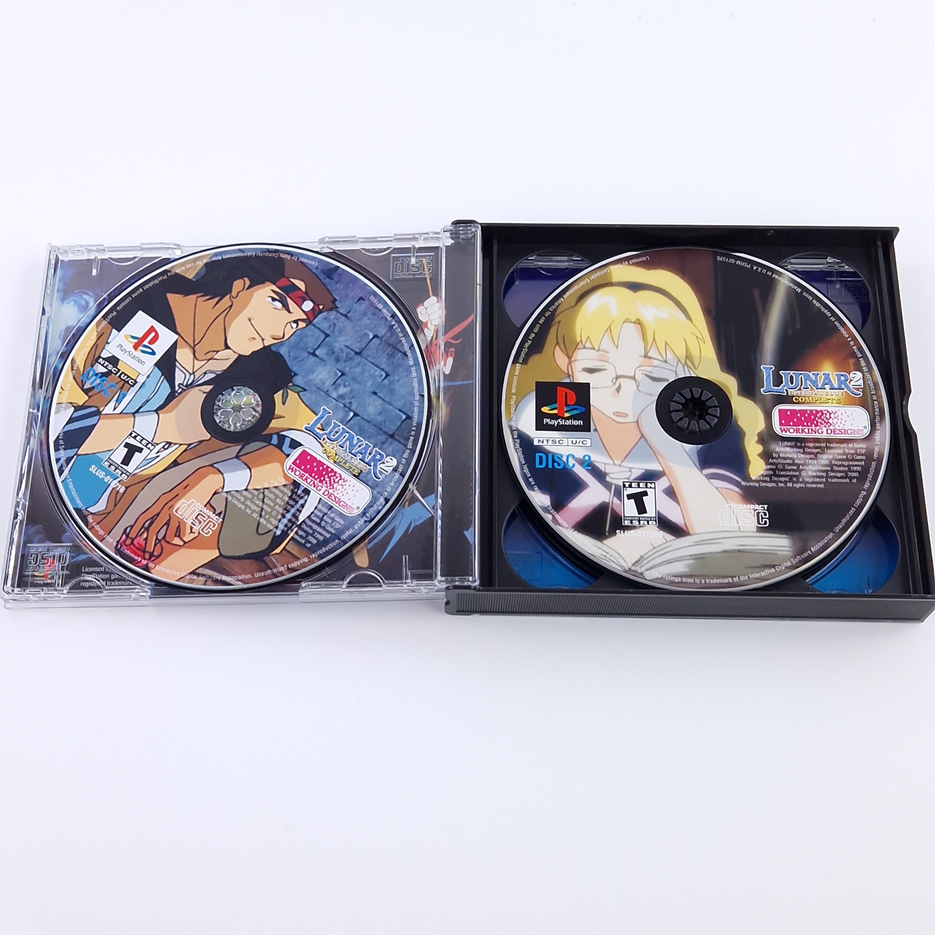 Playstation 1 Spiel – Lunar 2 Eternal Blue Complete PS1 USA