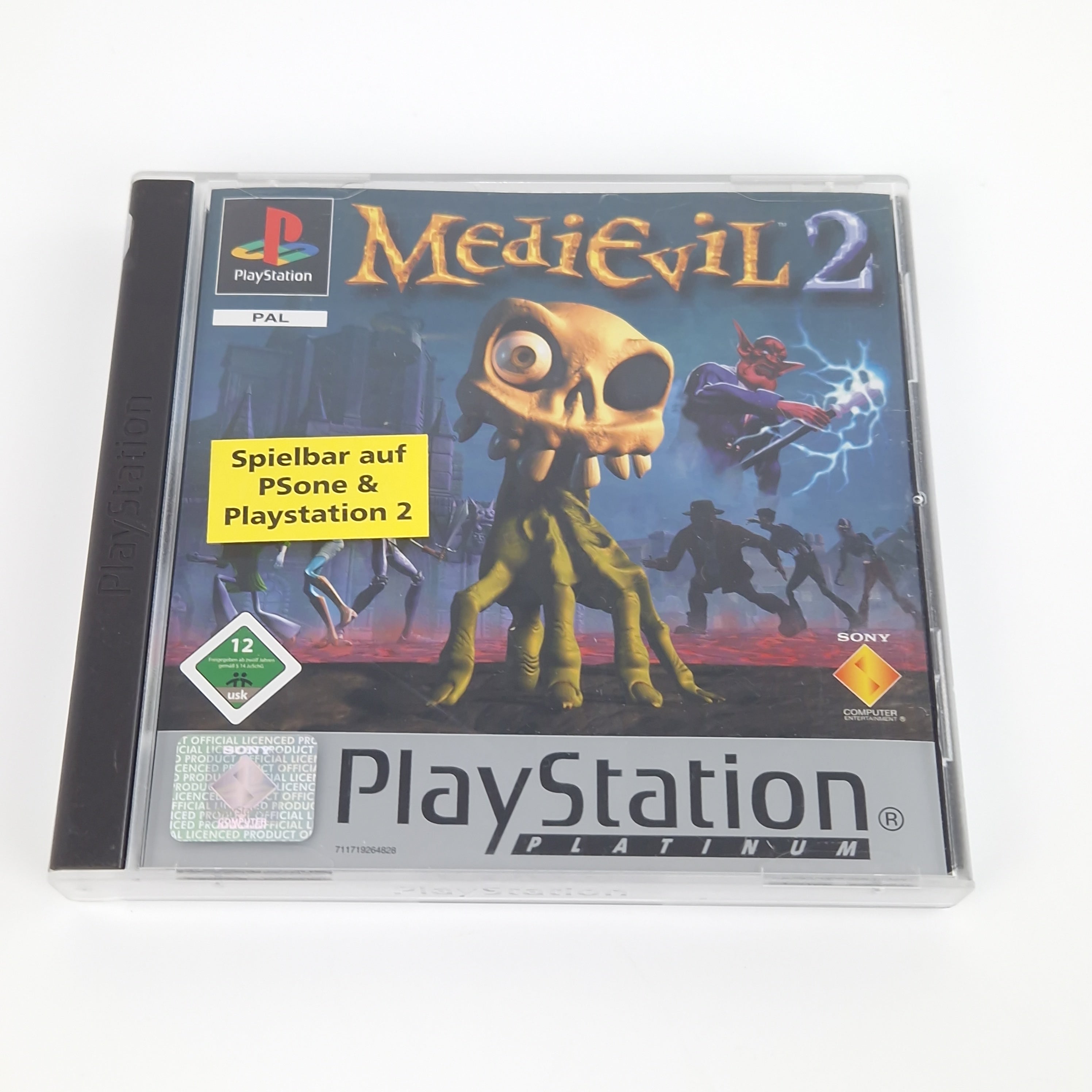 Playstation 1 Spiel – Medievil 2 Platinum OVP PAL
