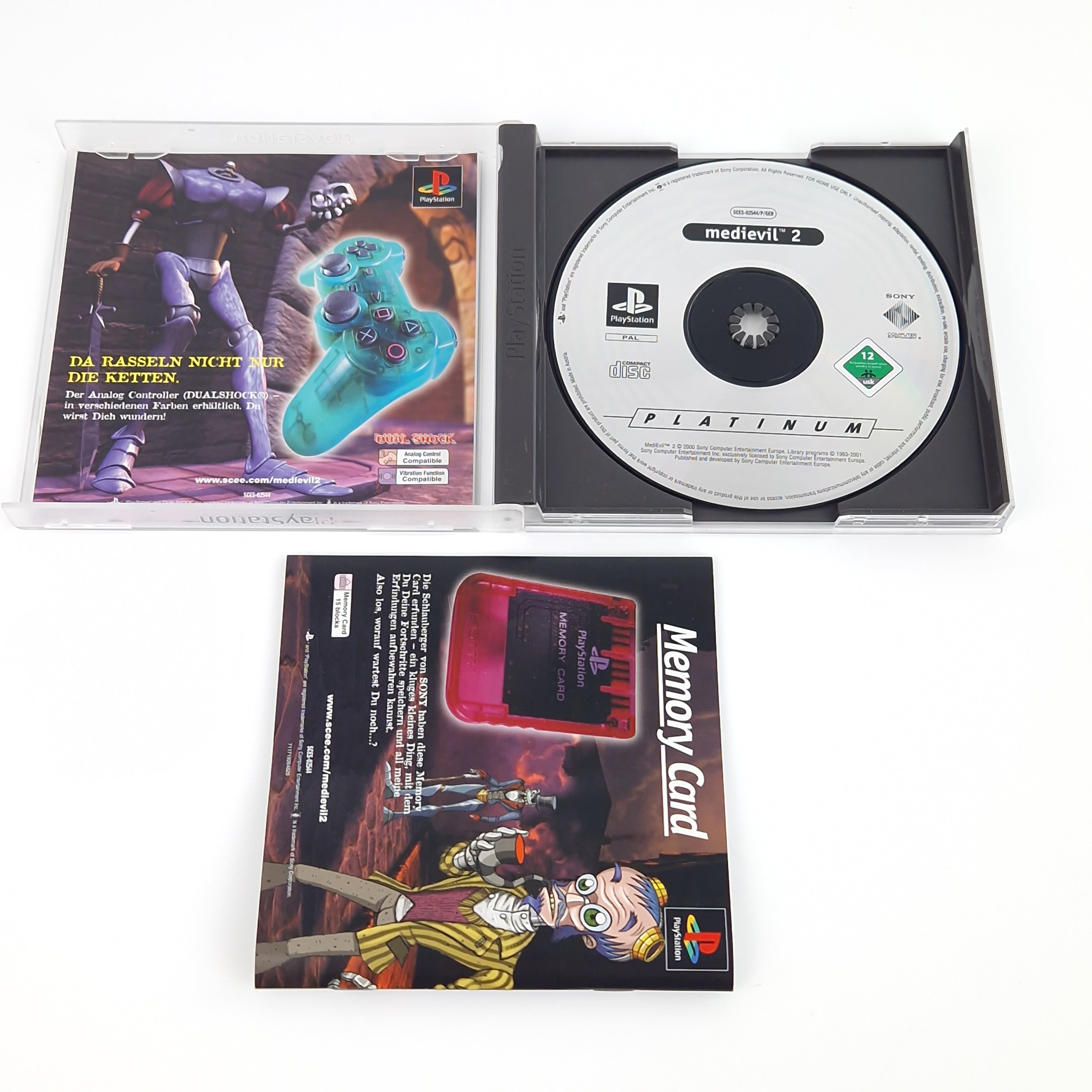 Playstation 1 Spiel – Medievil 2 Platinum OVP PAL