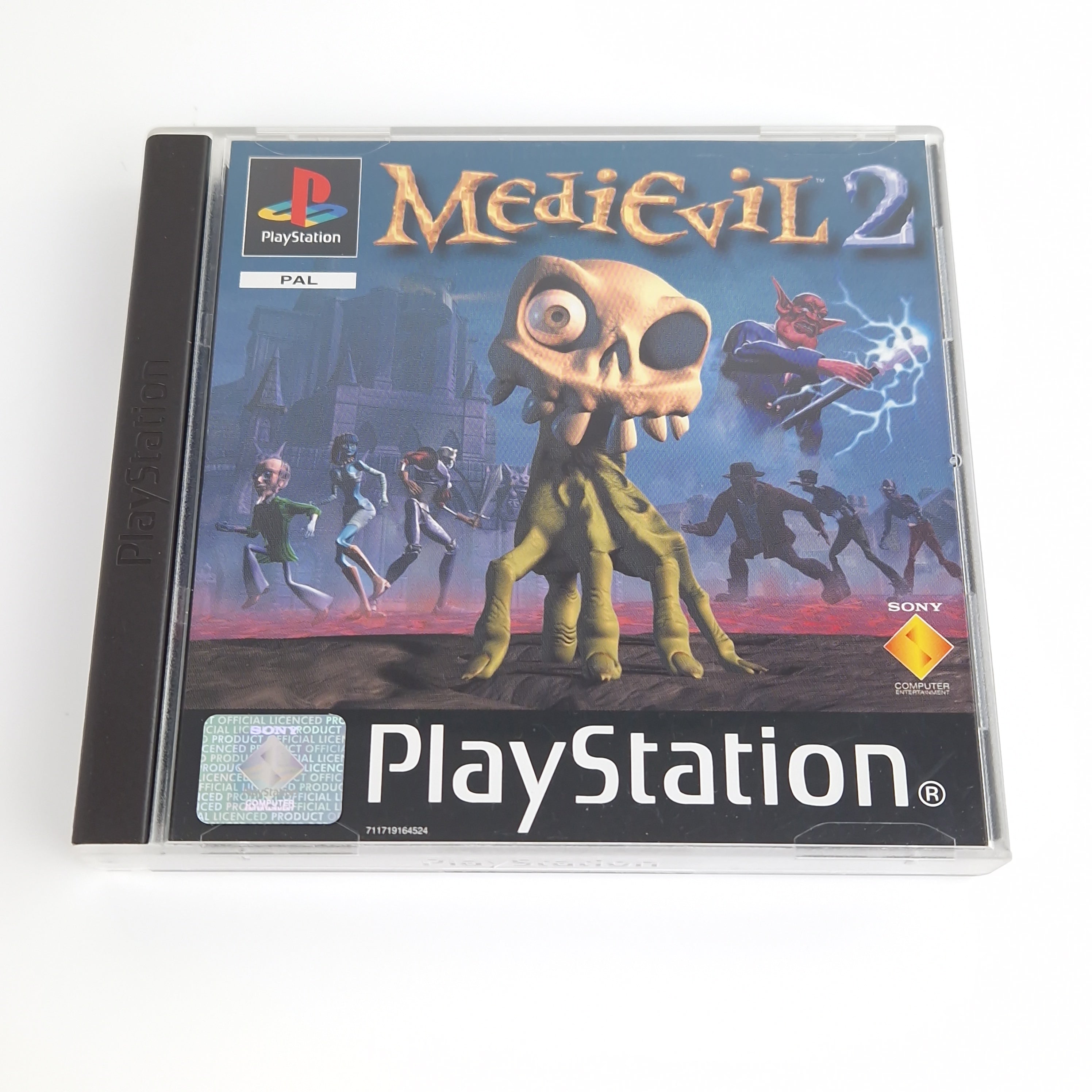 Playstation 1 Spiel – Medievil 2 mit Spieleberater PS1