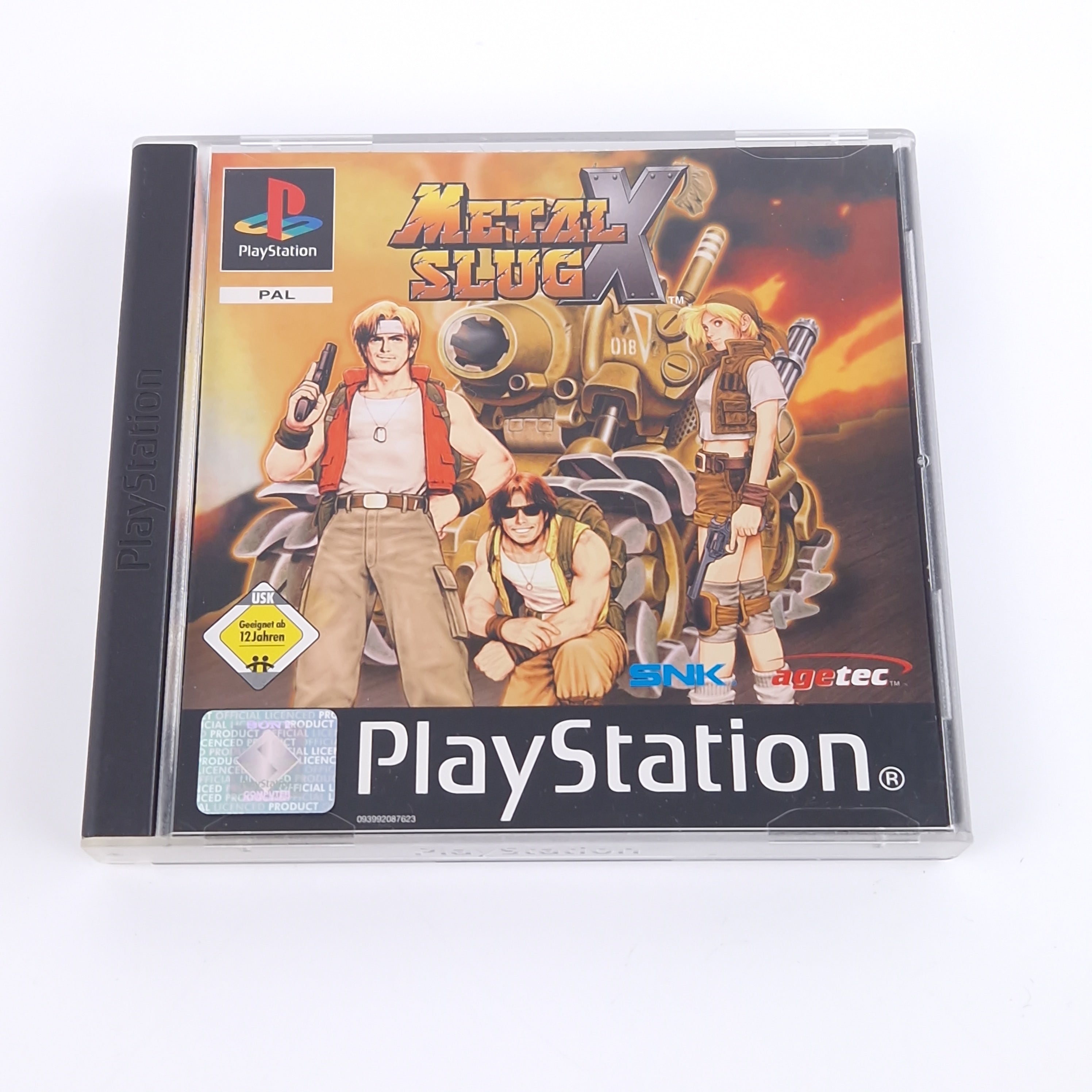 Playstation 1 Spiel – Metal Slug X OVP PS1 spiel metal