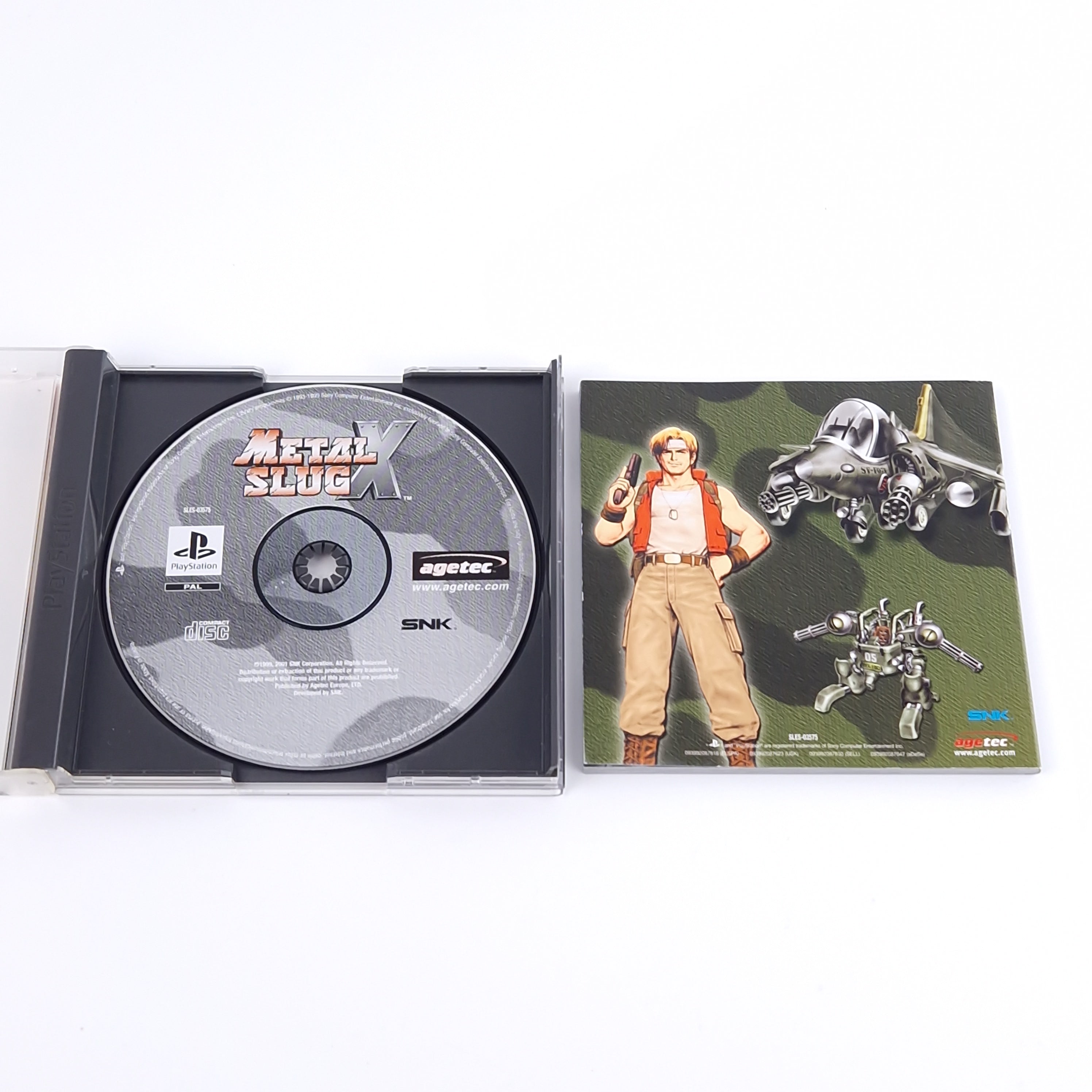 Playstation 1 Spiel – Metal Slug X OVP PS1 spiel metal