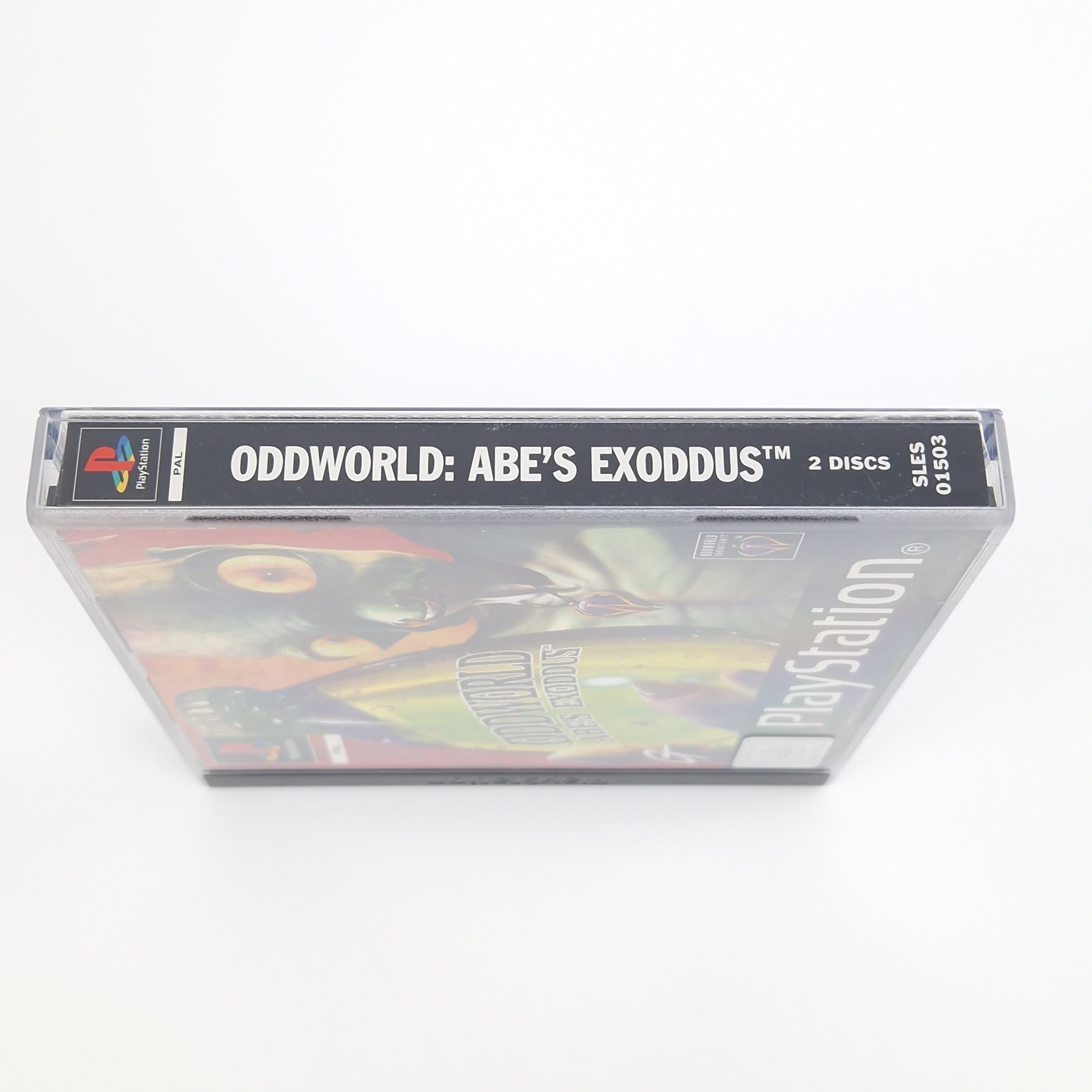 Playstation 1 Spiel – Oddworld Abes Exoddus (PS1 OVP)