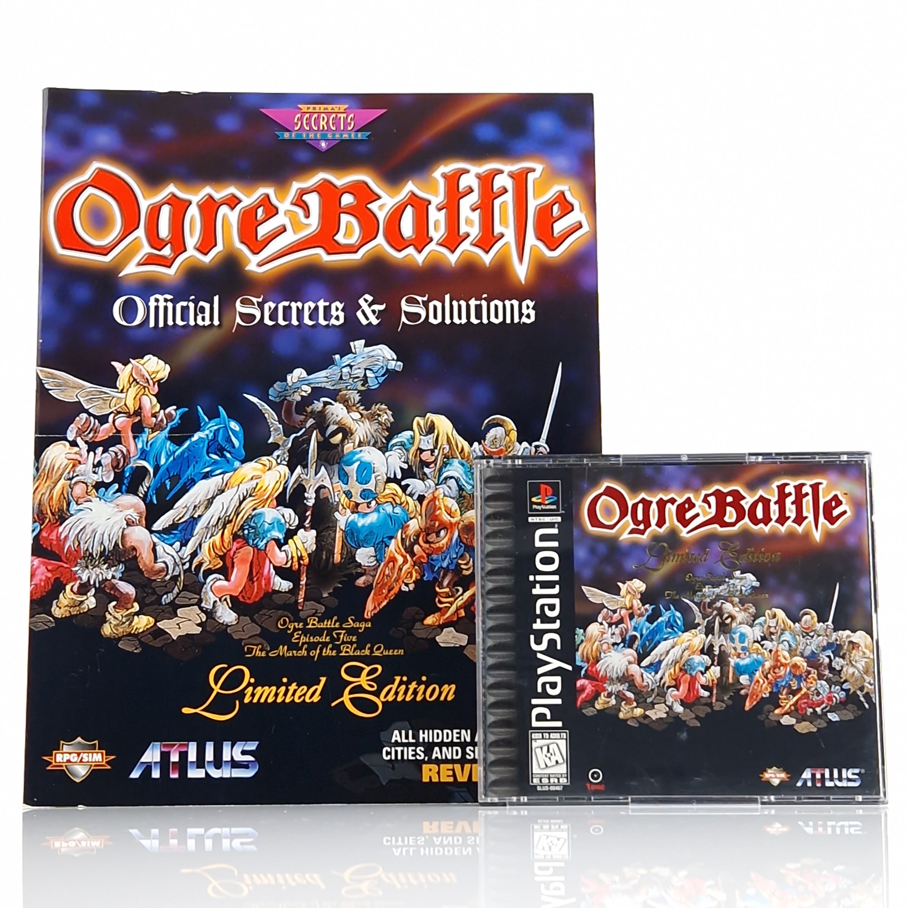 Playstation 1 Spiel – Ogre Battle Limited Edition NTSC USA
