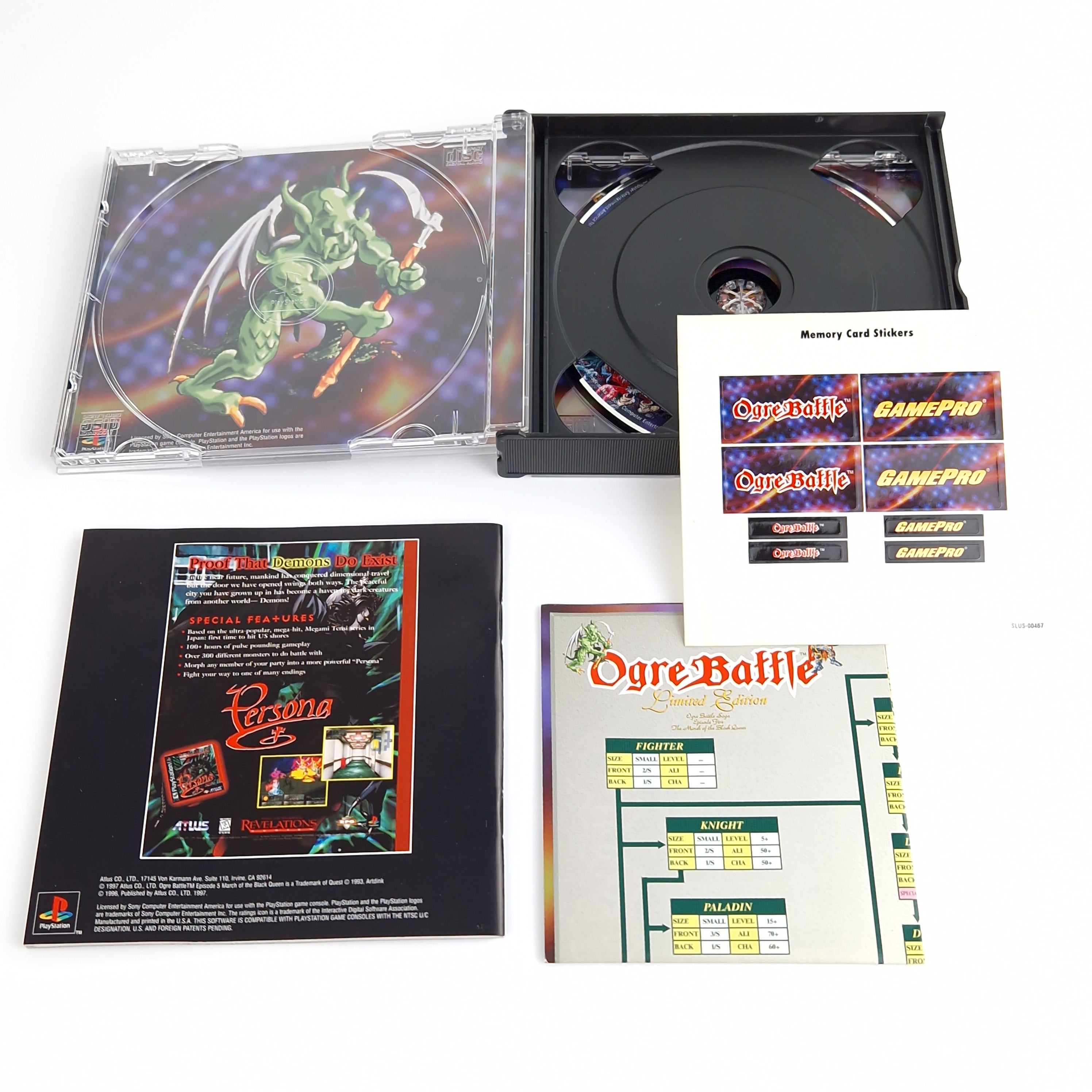 Playstation 1 Spiel – Ogre Battle Limited Edition NTSC USA