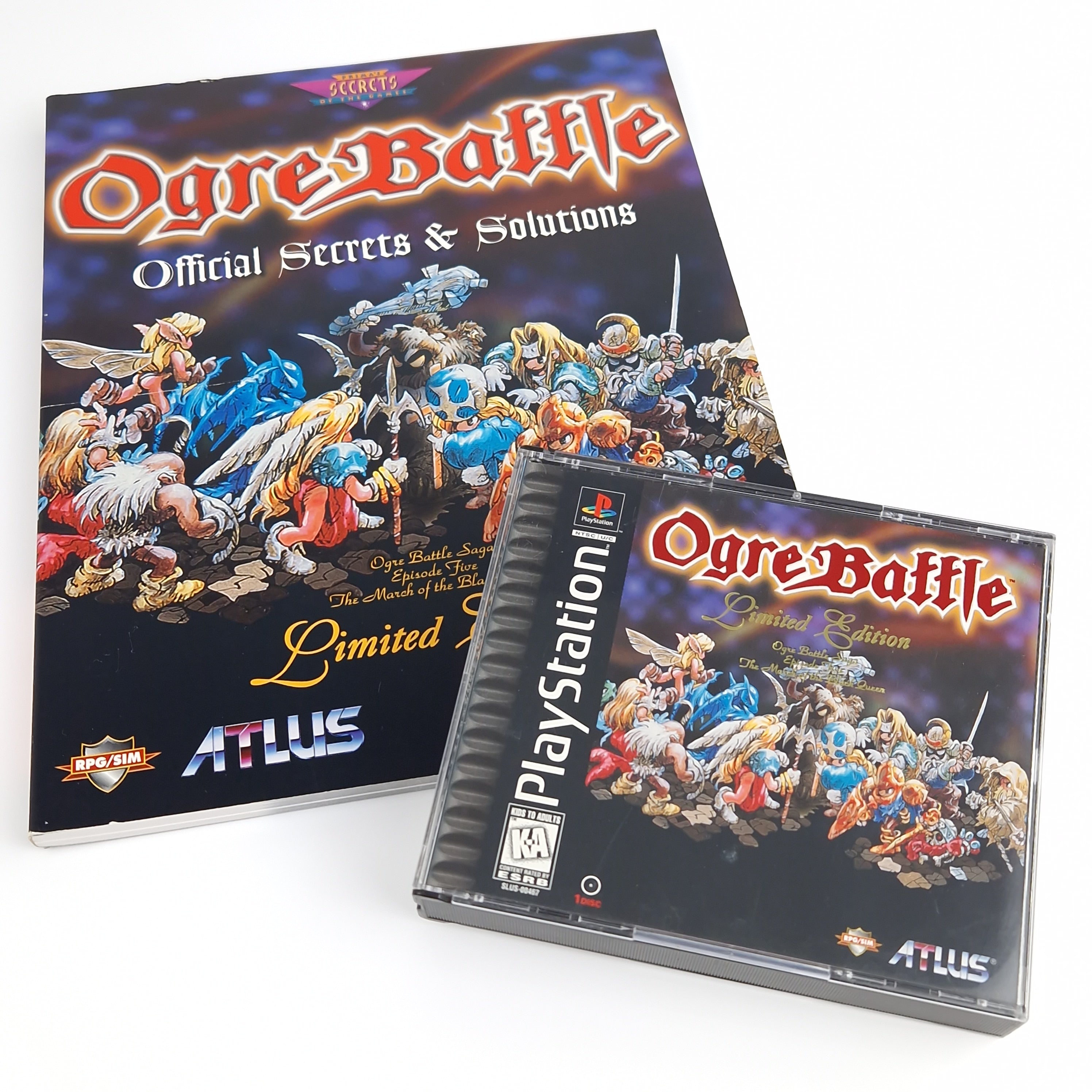 Playstation 1 Spiel – Ogre Battle Limited Edition NTSC USA
