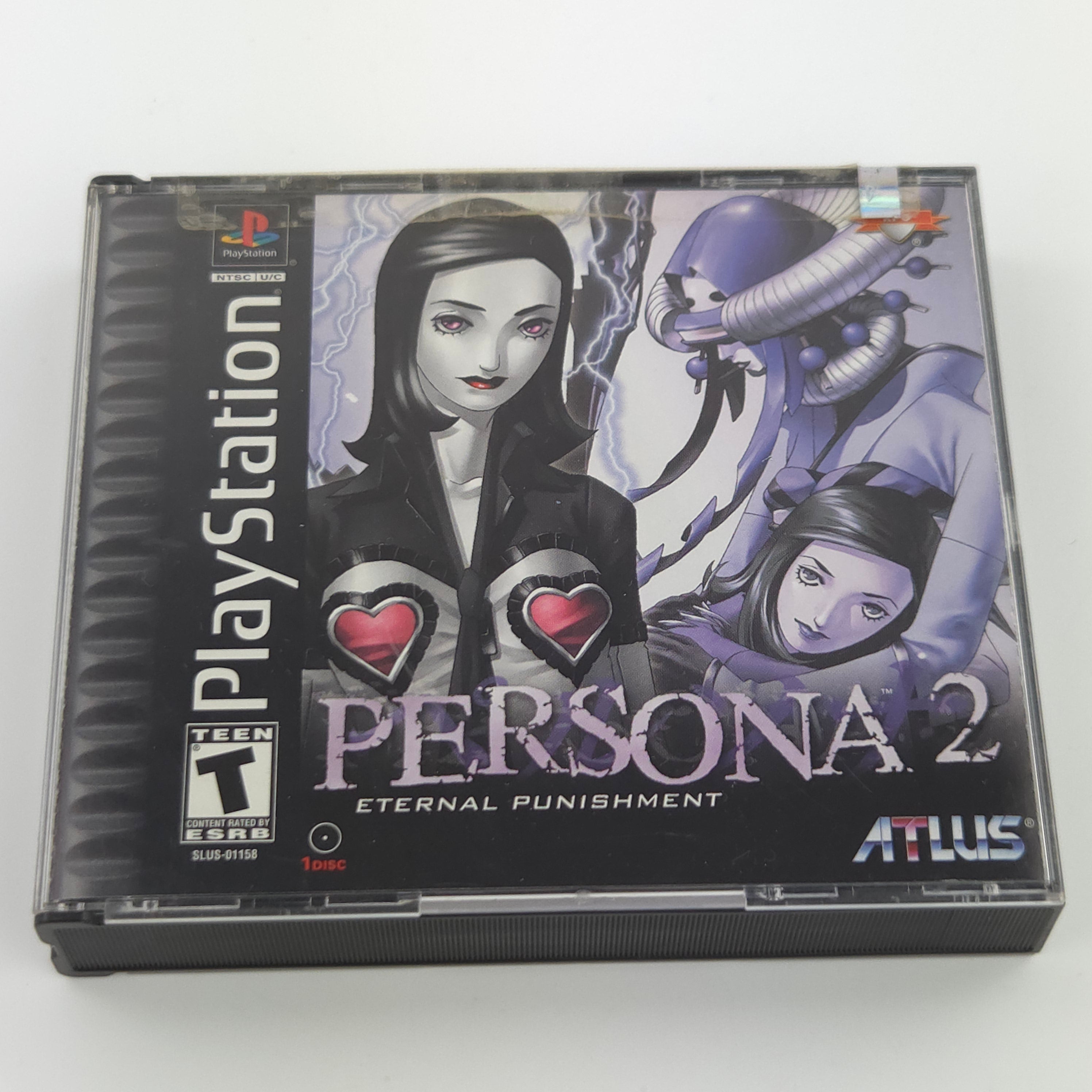 Playstation 1 Spiel – Persona 2 Eternal Punishment Neu OVP