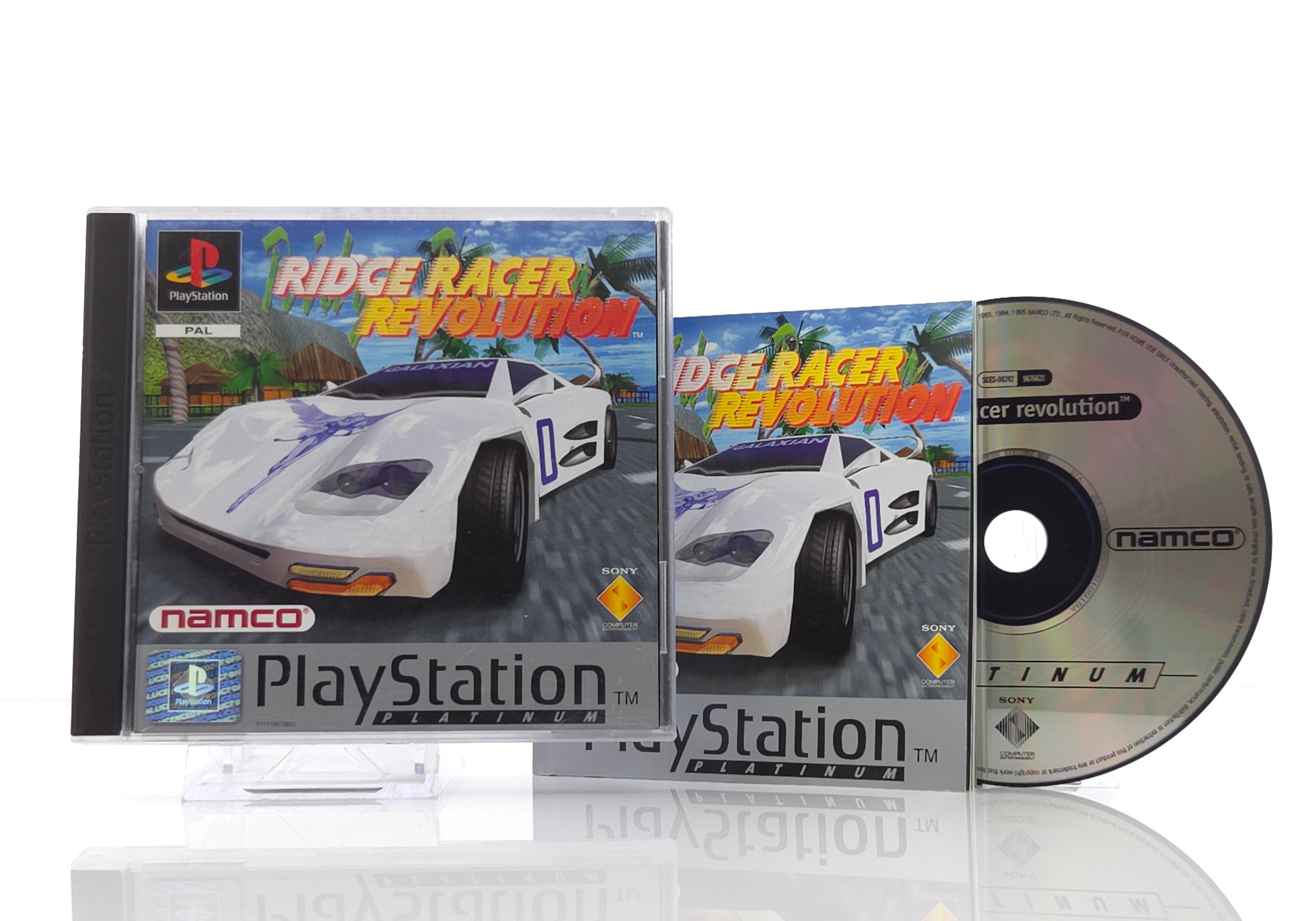 Playstation 1 Spiel – Ridge Racer Revolution OVP PS1