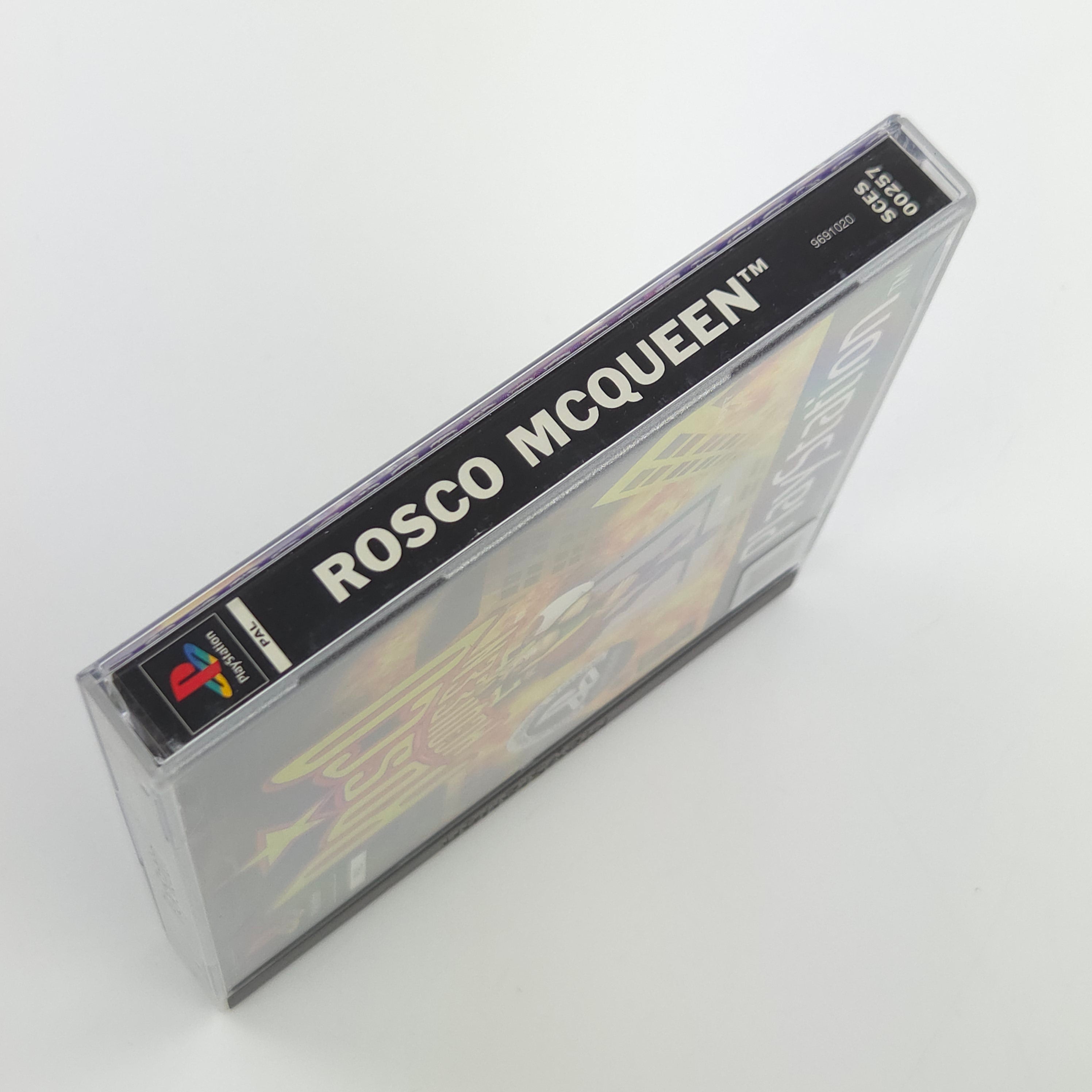 Playstation 1 Spiel – Rosco McQueen (OVP Anleitung)