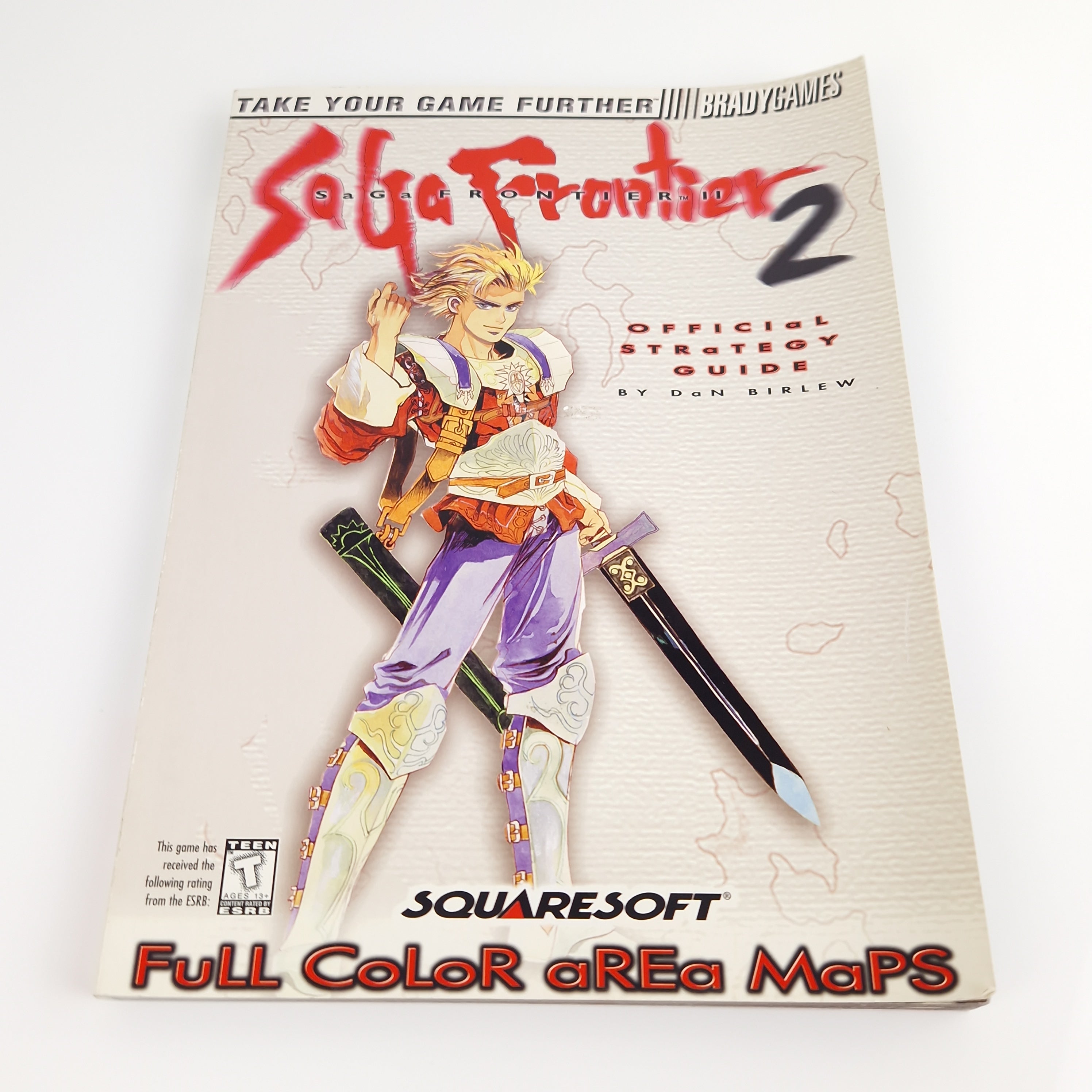 Playstation 1 Spiel – Saga Frontier 2 mit Strategy Guide OVP