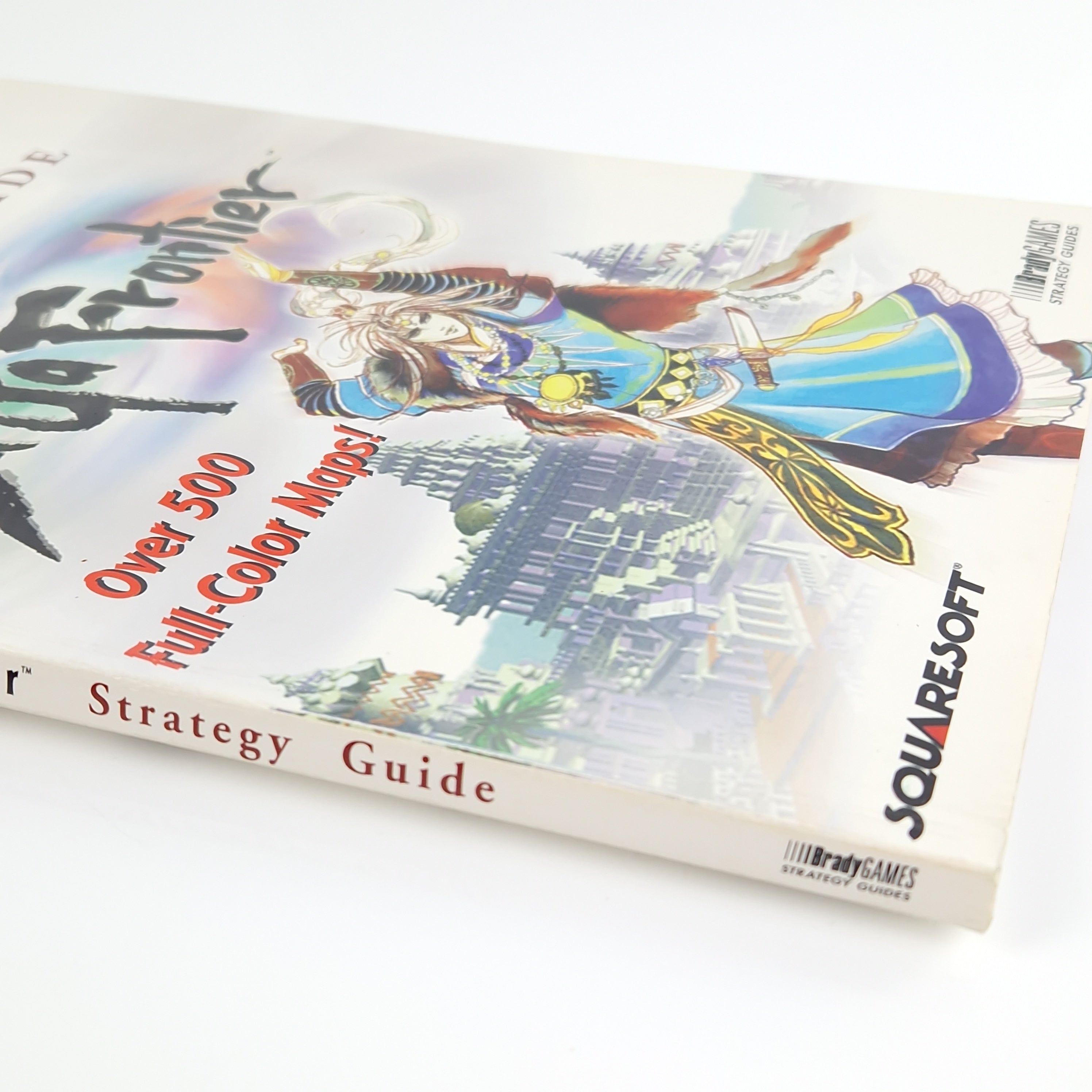 Playstation 1 Spiel – Saga Frontier mit Strategy Guide OVP