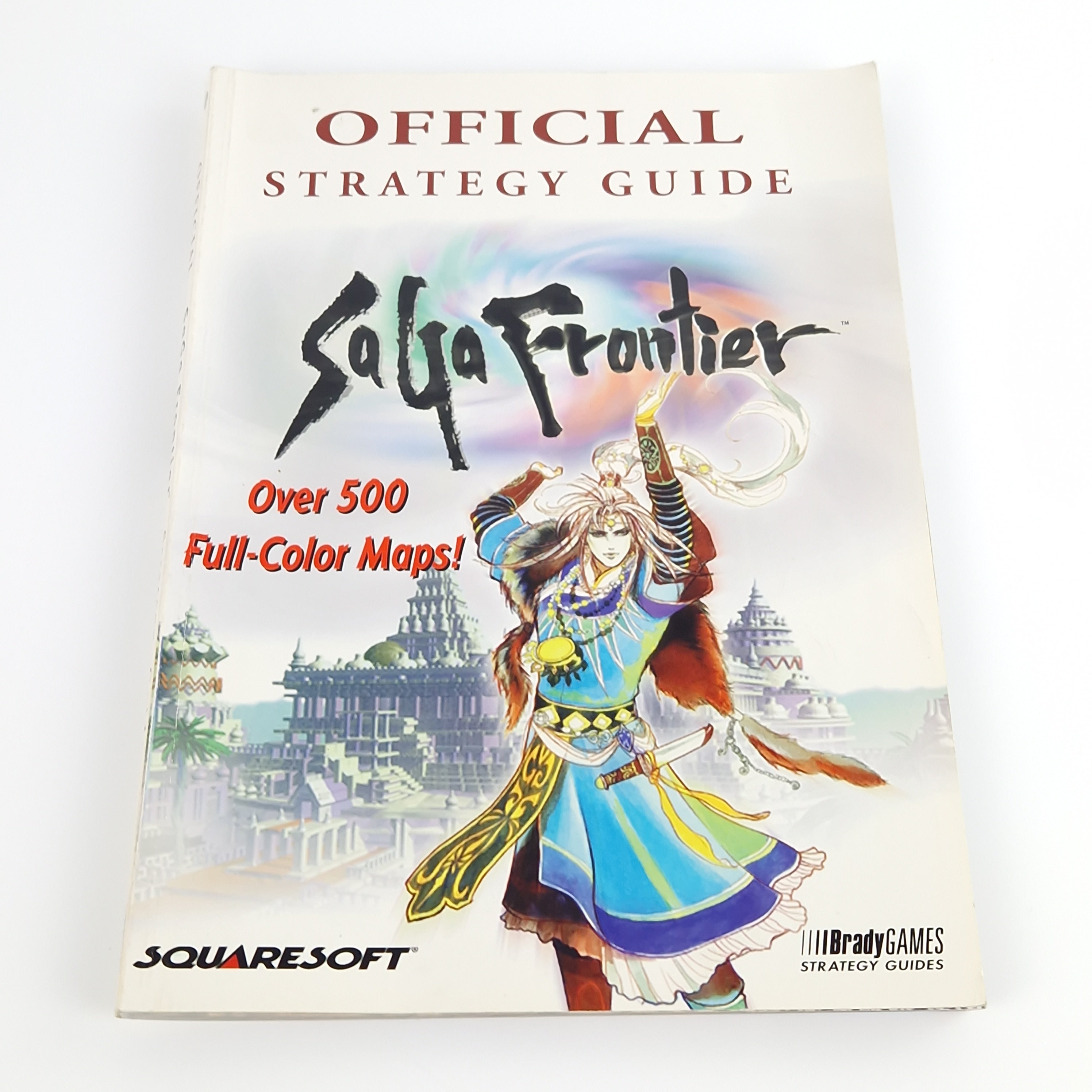Playstation 1 Spiel – Saga Frontier mit Strategy Guide OVP