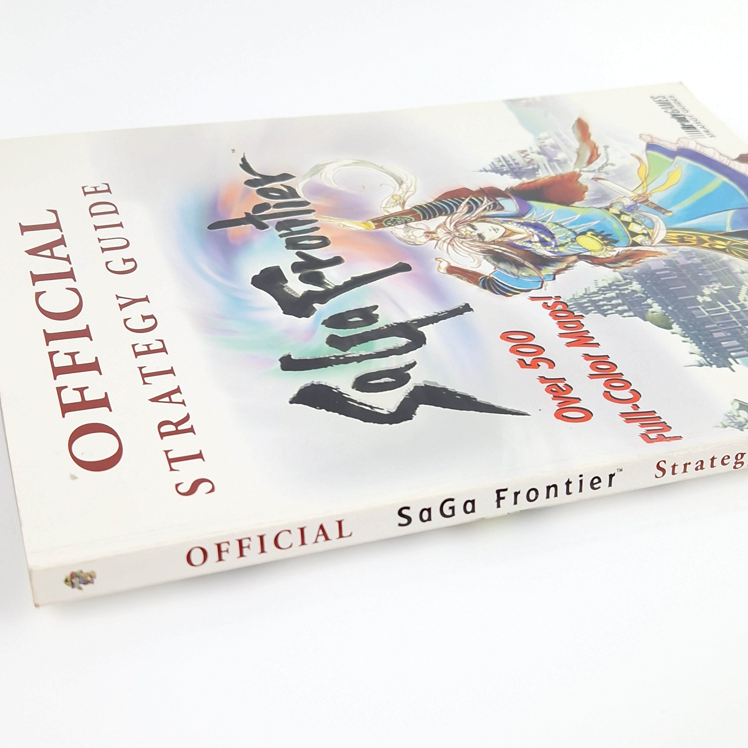 Playstation 1 Spiel – Saga Frontier mit Strategy Guide OVP