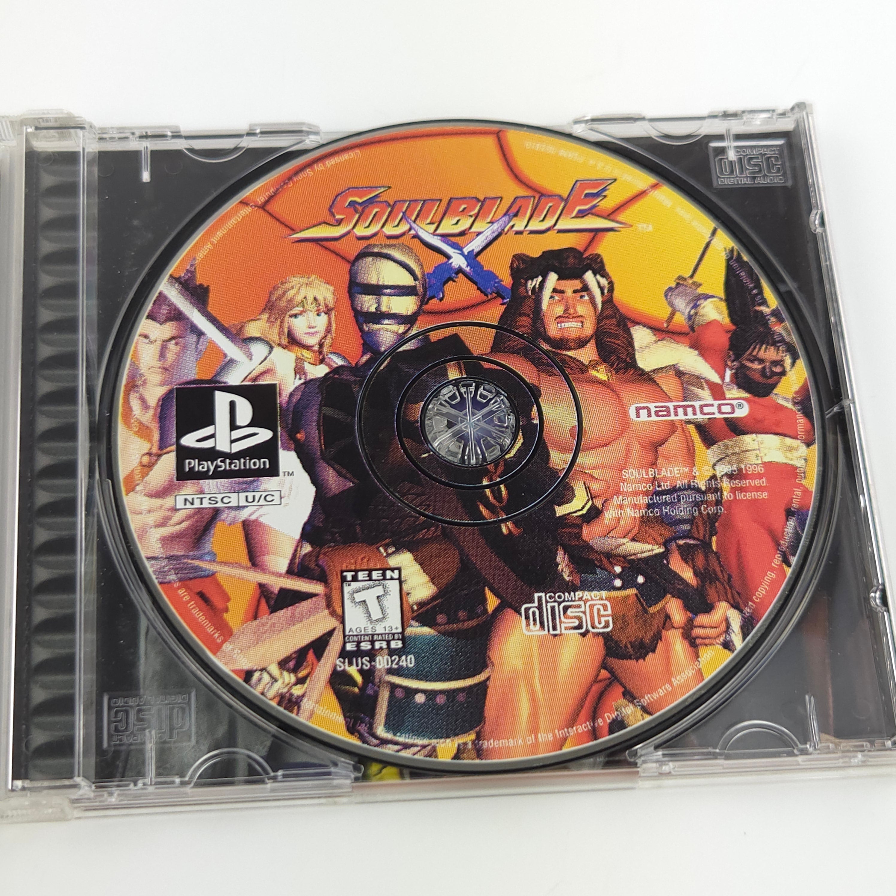 Playstation 1 Spiel – Soulsblade nahezu neuwertig OVP