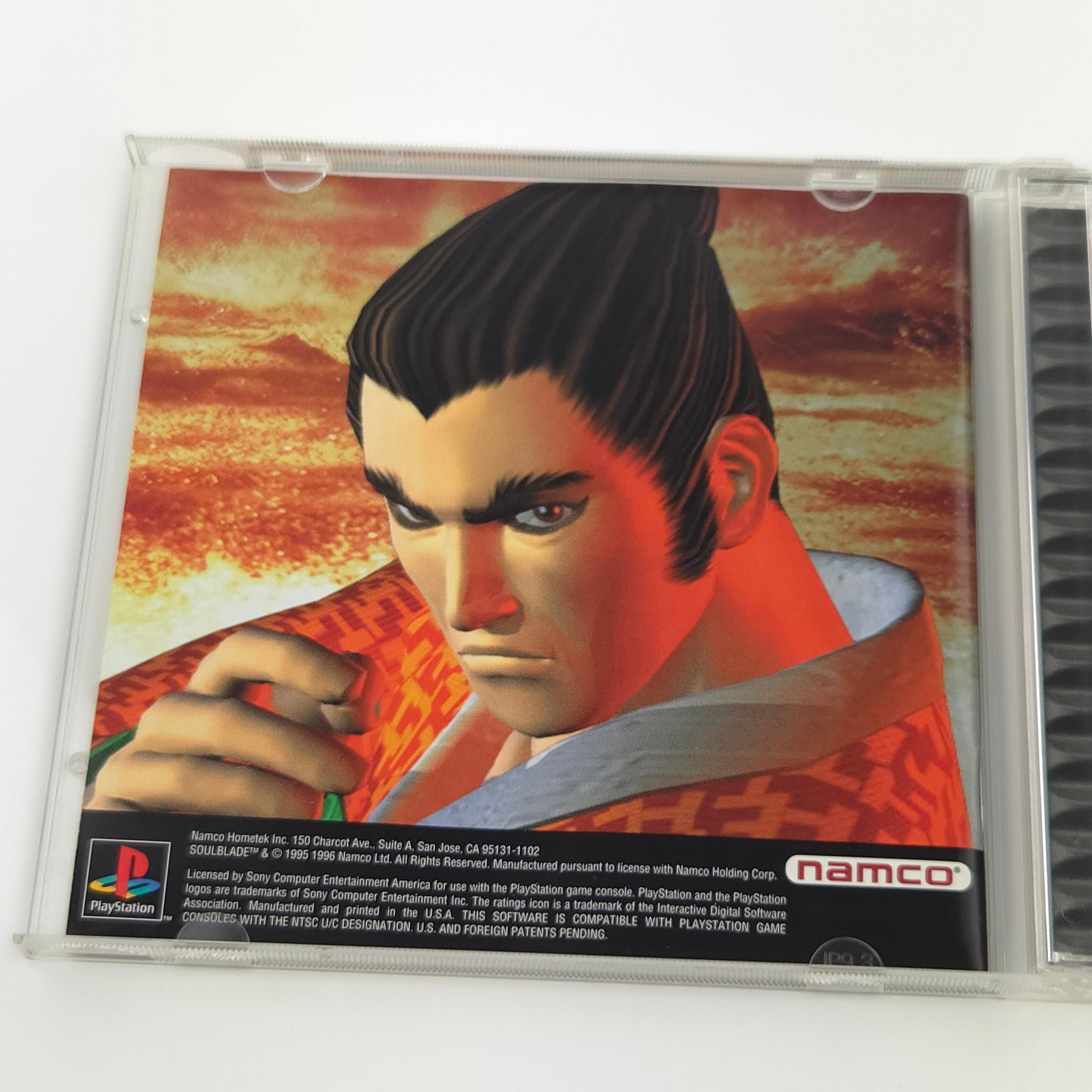 Playstation 1 Spiel – Soulsblade nahezu neuwertig OVP