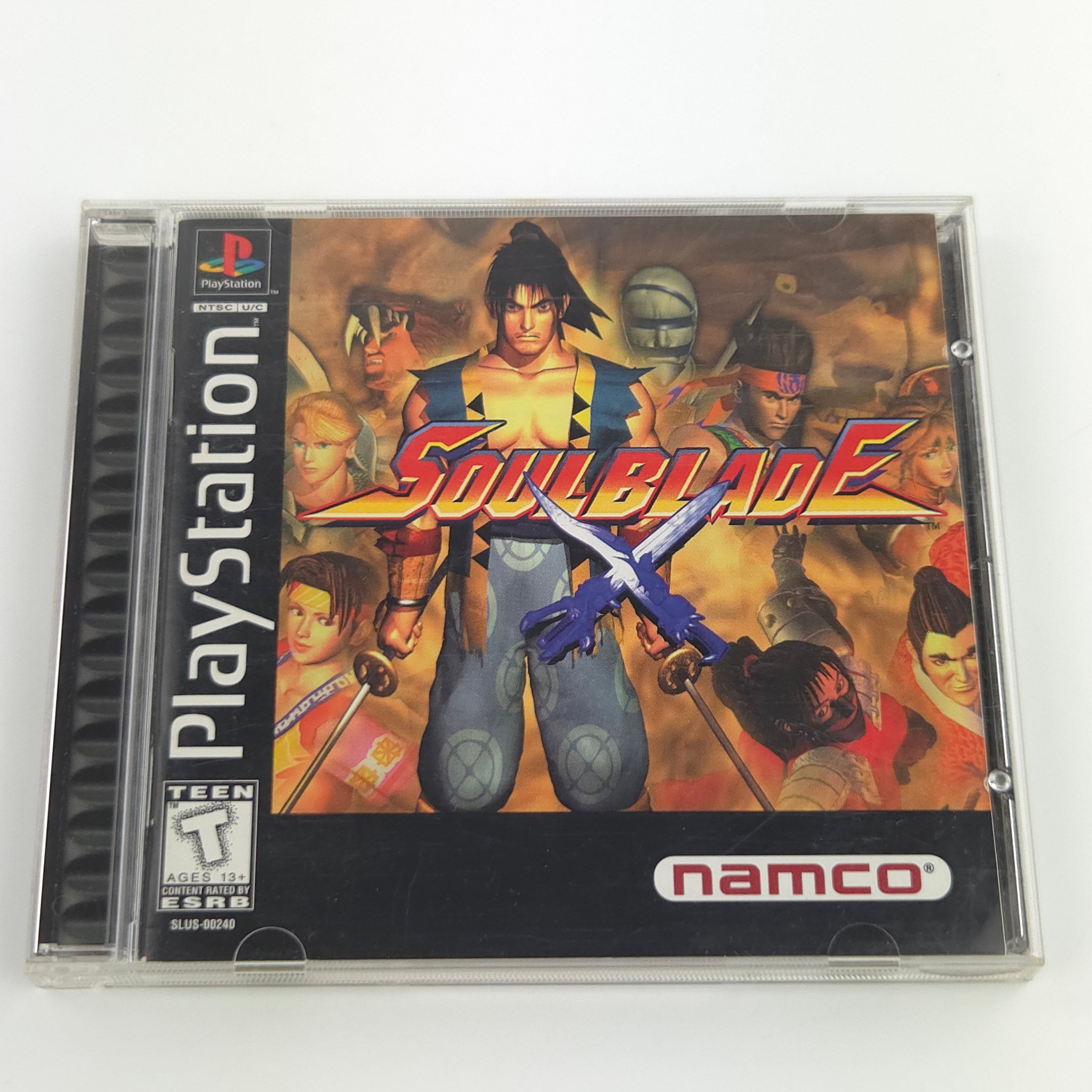 Playstation 1 Spiel – Soulsblade nahezu neuwertig OVP