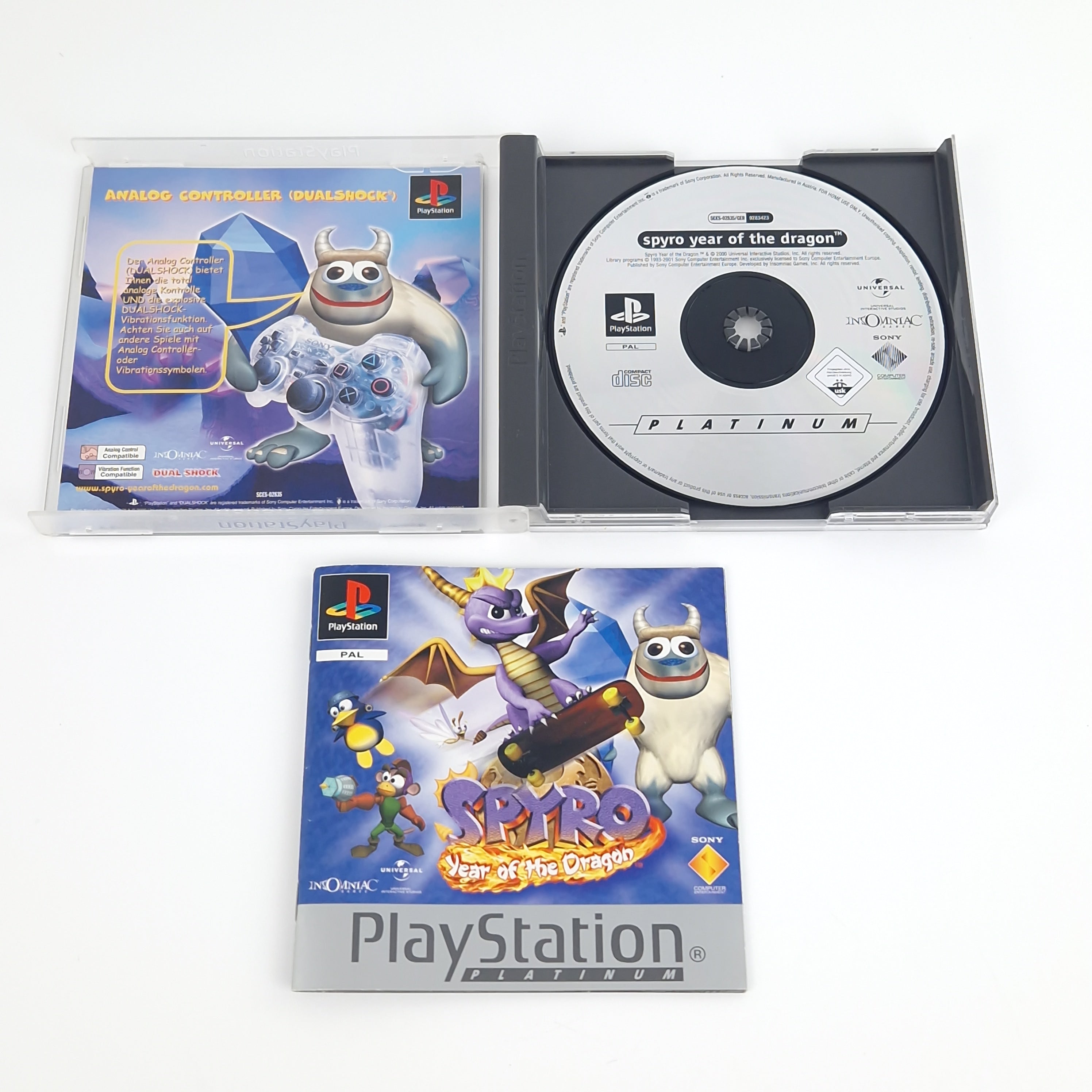 Playstation 1 Spiel – Spyro Year of the Dragon (PAL OVP)