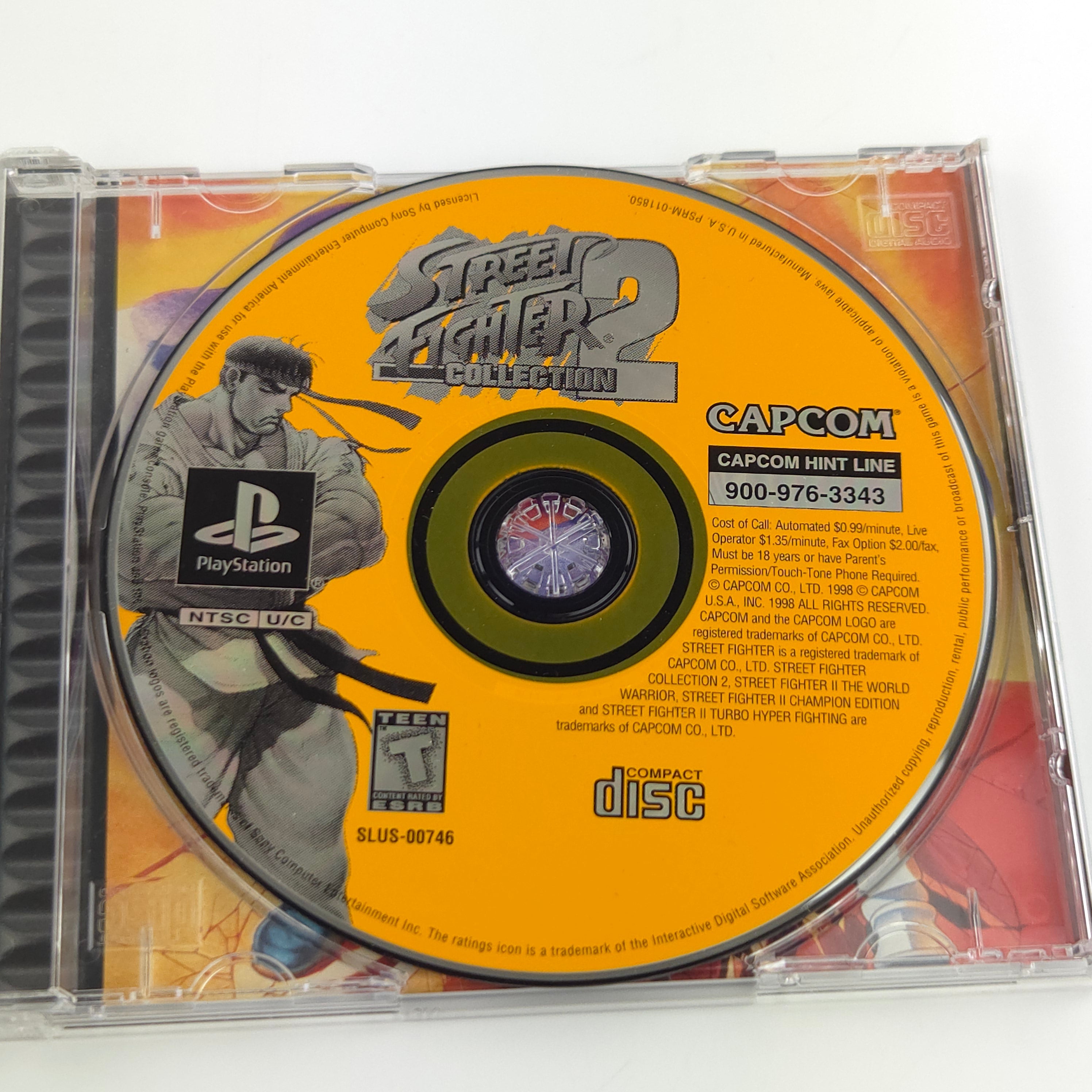 Playstation 1 Spiel – Street Fighter Collection 2 OVP