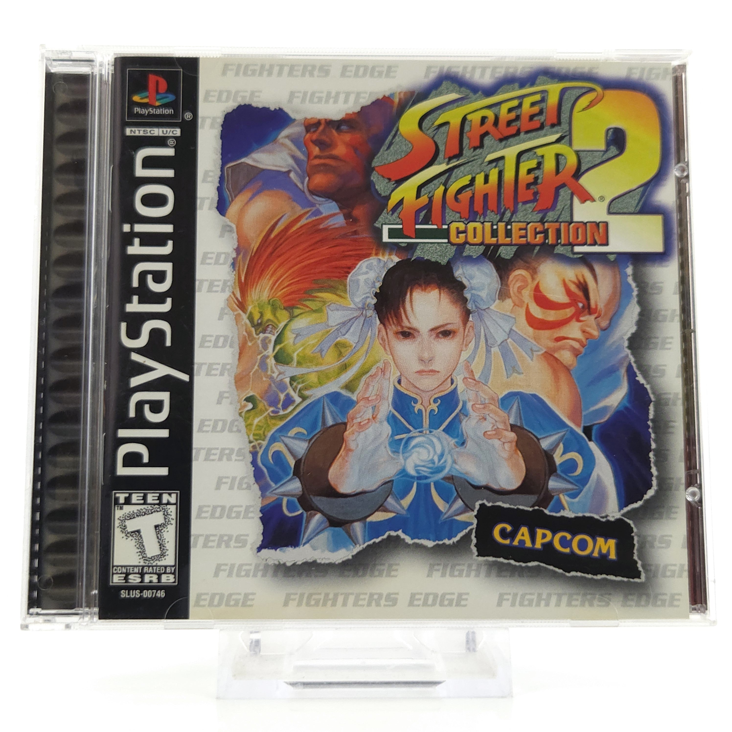 Playstation 1 Spiel – Street Fighter Collection 2 OVP