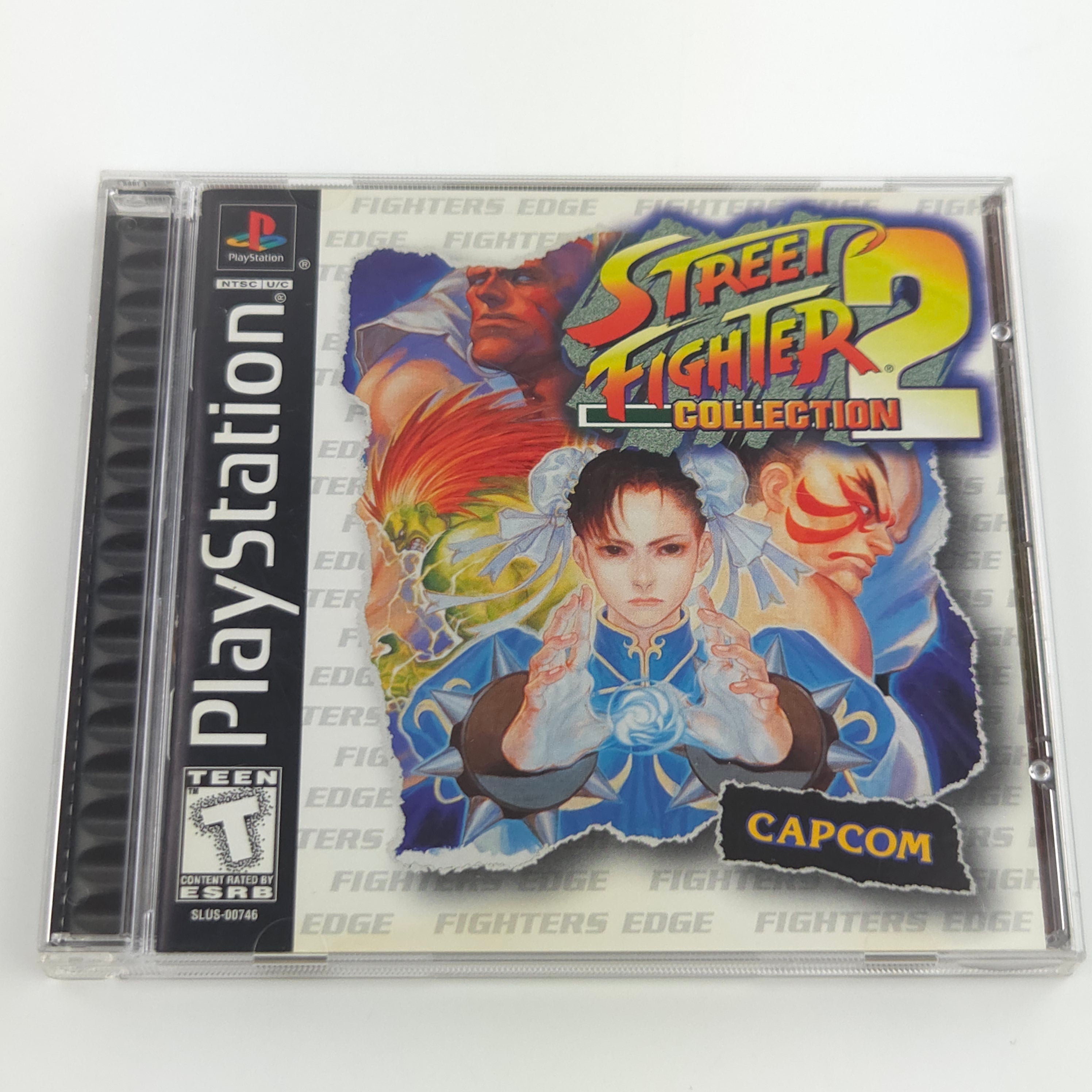 Playstation 1 Spiel – Street Fighter Collection 2 OVP
