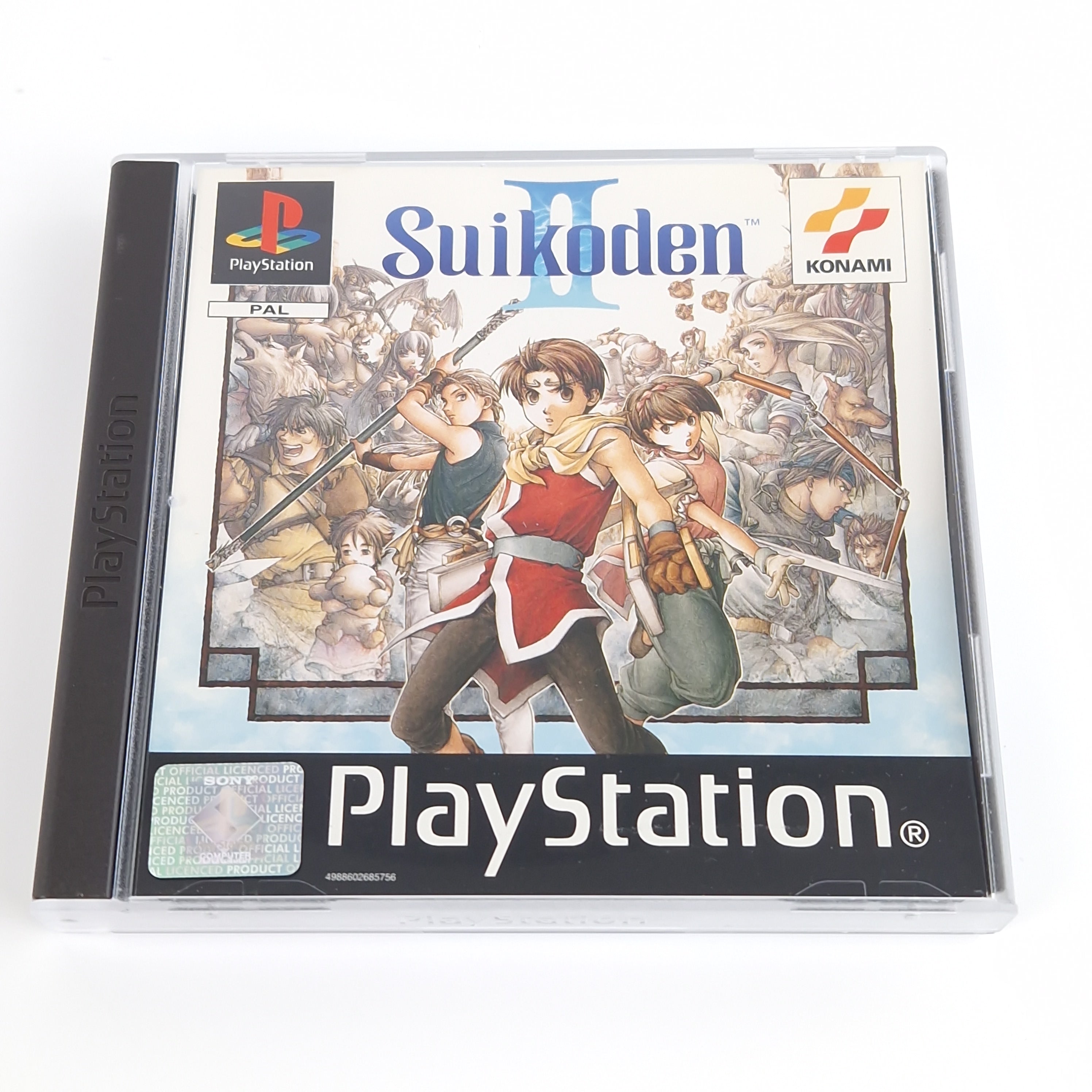 Playstation 1 Spiel – Suikoden II OVP CIB PS1
