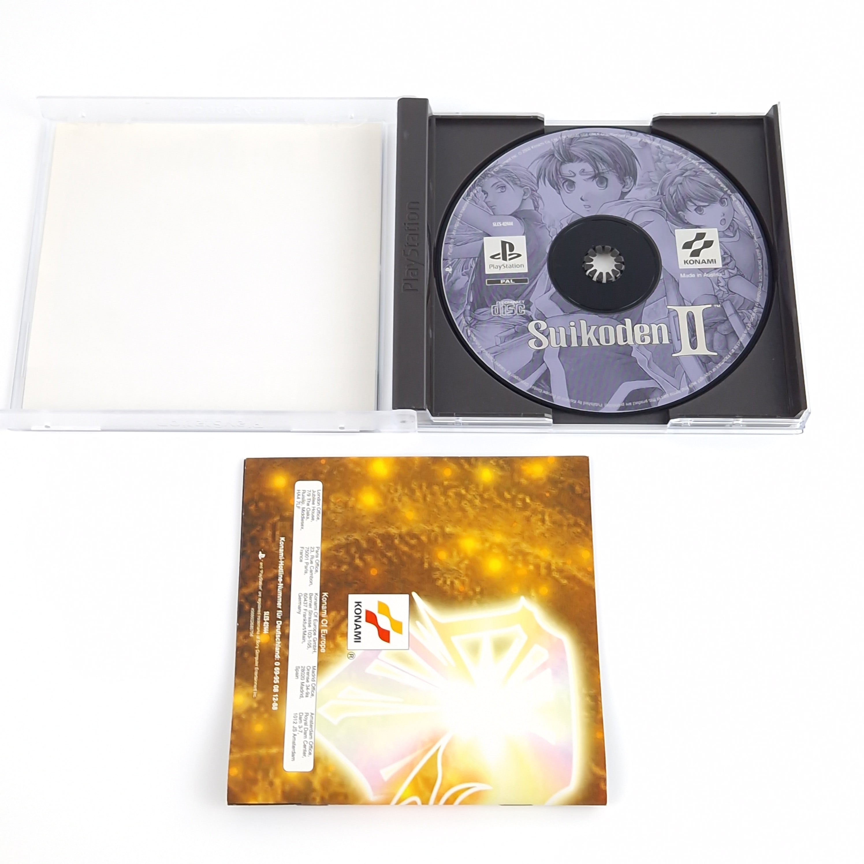 Playstation 1 Spiel – Suikoden II OVP CIB PS1