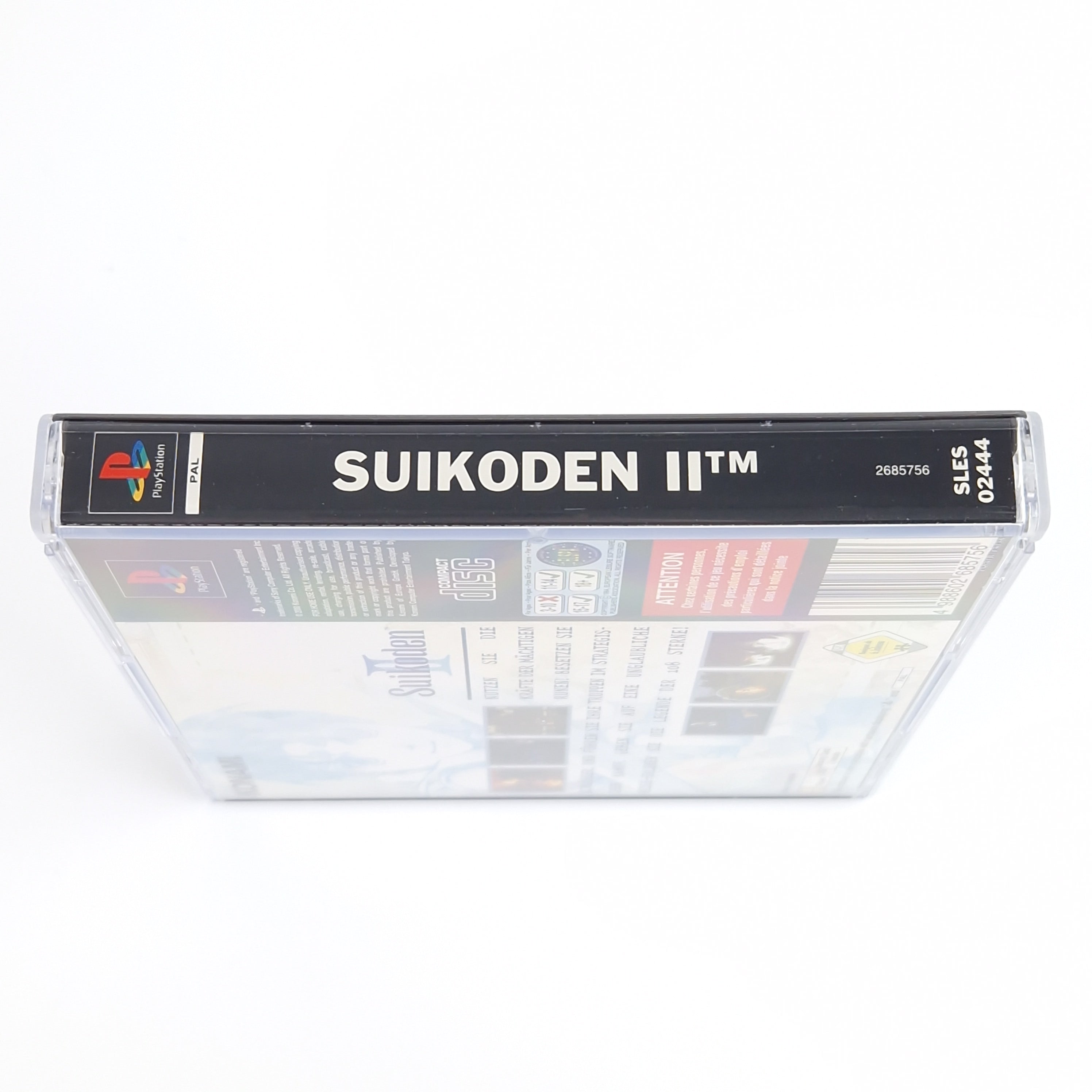 Playstation 1 Spiel – Suikoden II OVP CIB PS1