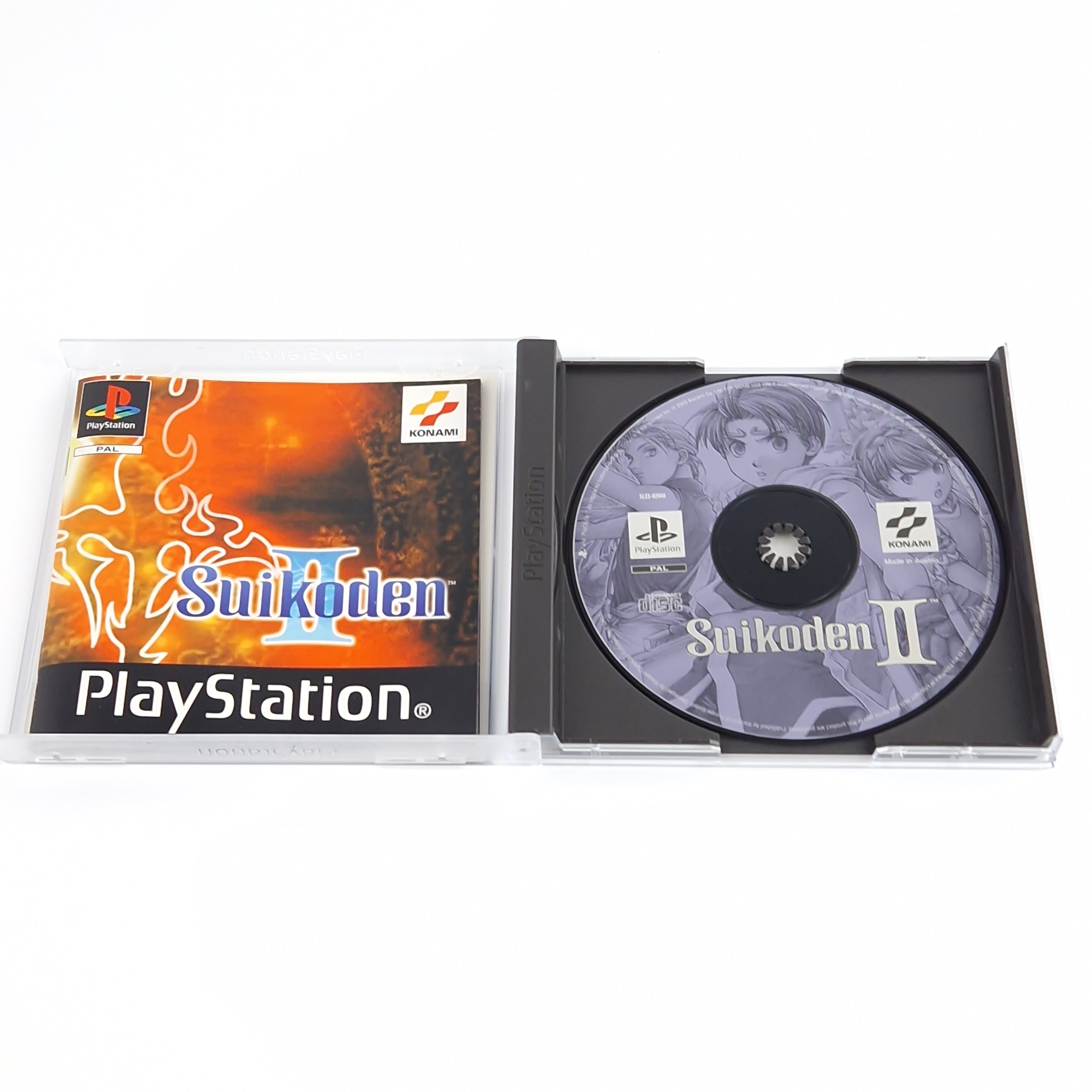 Playstation 1 Spiel – Suikoden II OVP CIB PS1