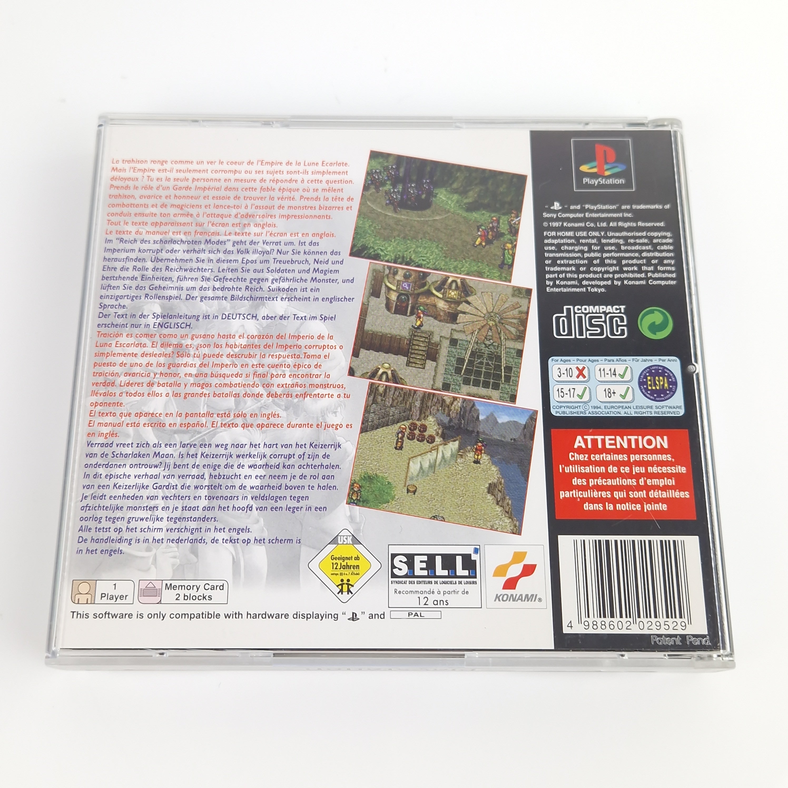 Playstation 1 Spiel – Suikoden Primas Secrets Guide OVP