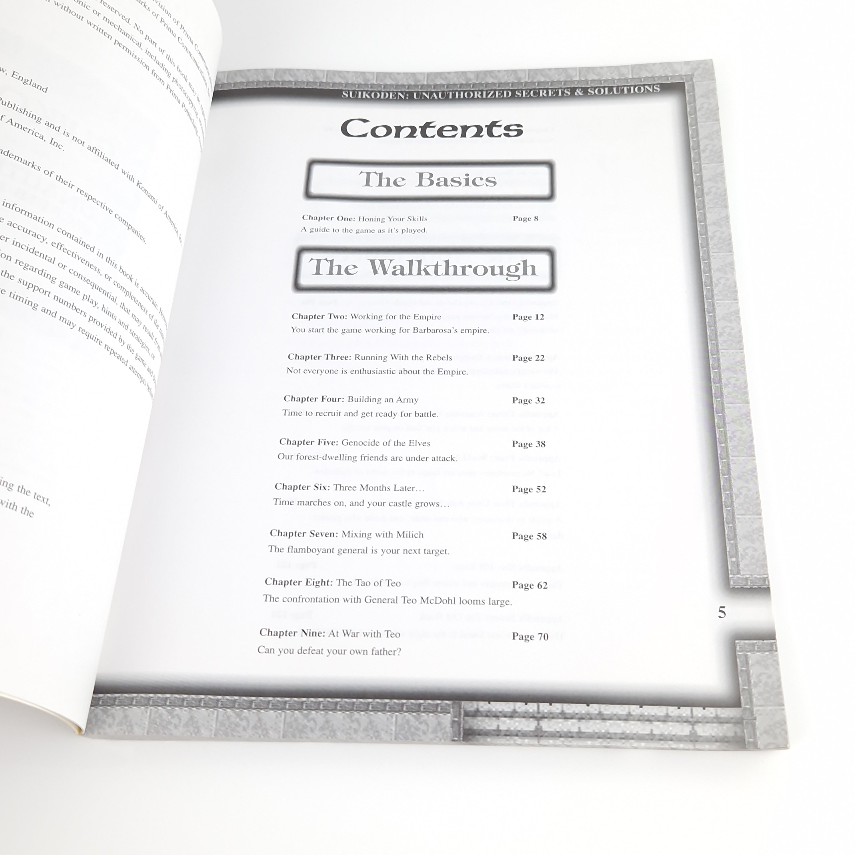 Playstation 1 Spiel – Suikoden Primas Secrets Guide OVP