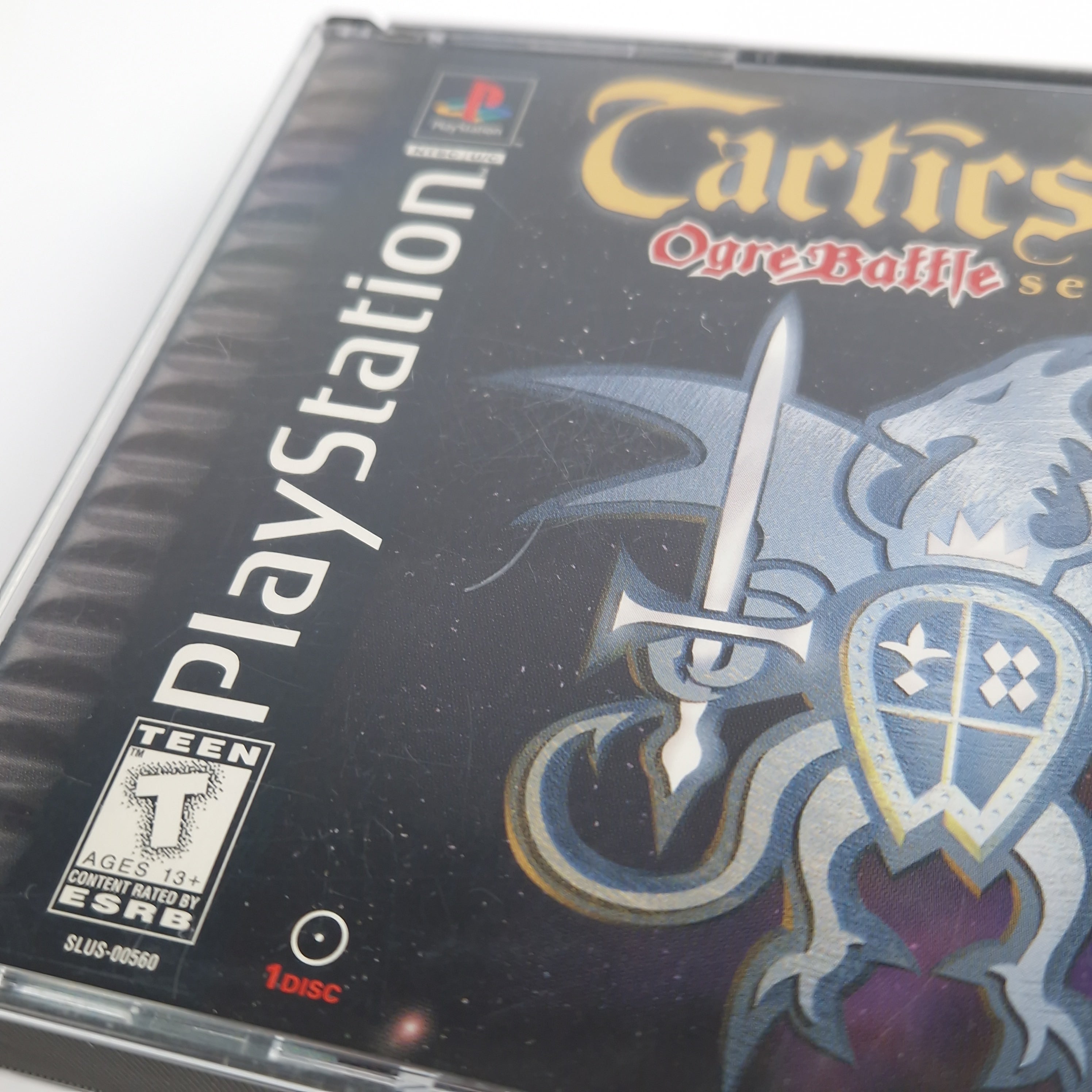 Playstation 1 Spiel – Tactics Ogre + Strategy Guide OVP