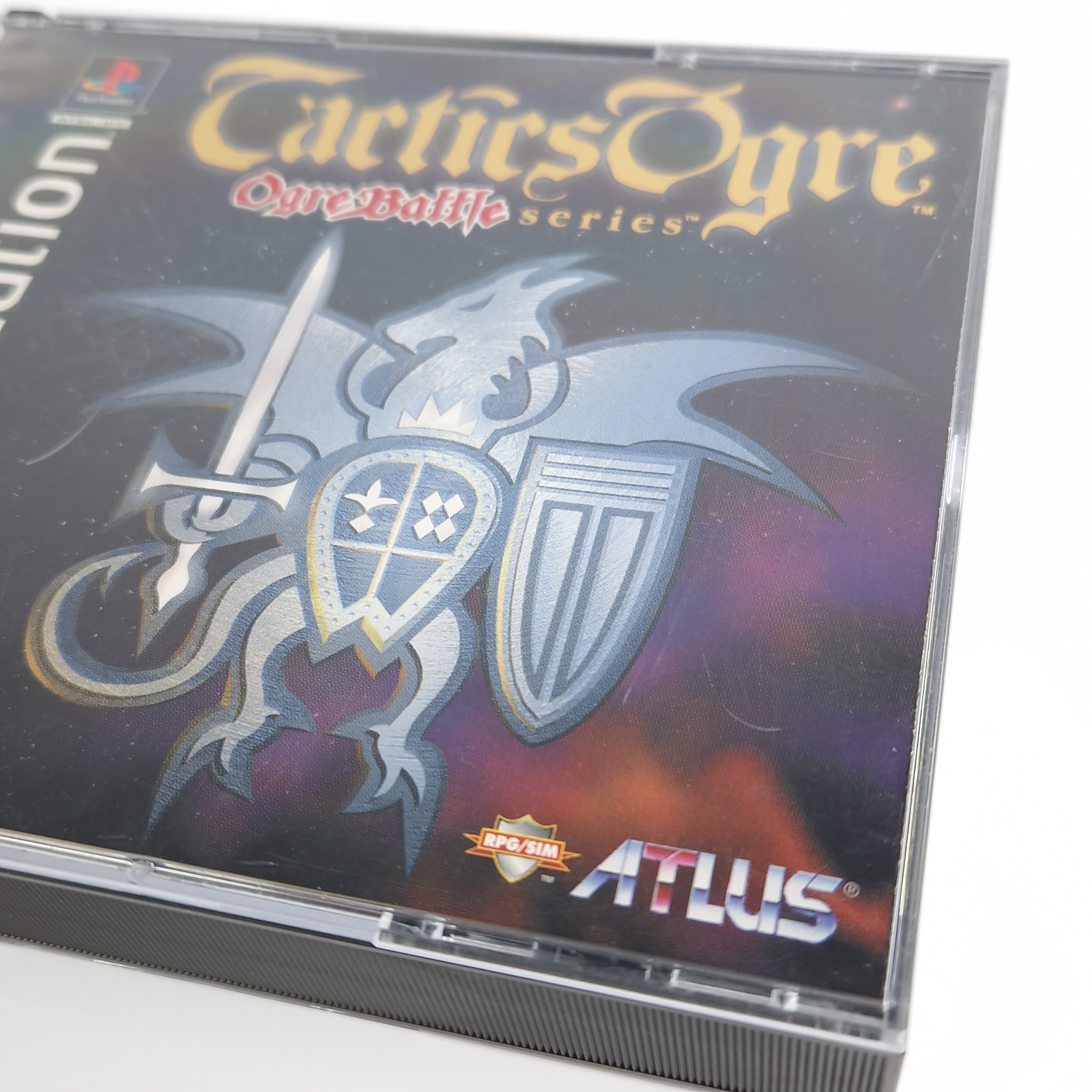 Playstation 1 Spiel – Tactics Ogre + Strategy Guide OVP