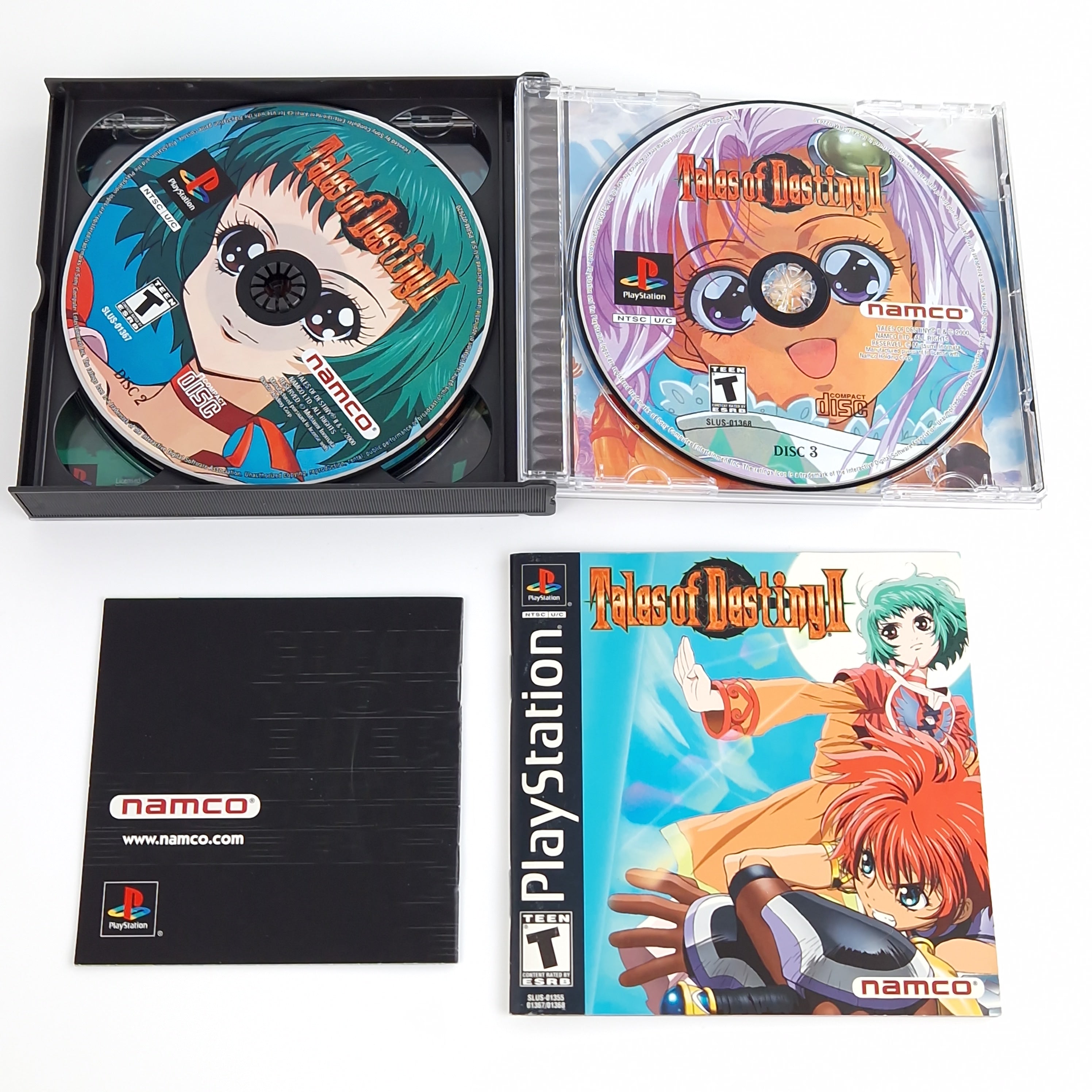 Playstation 1 Spiel – Tales of Destiny II NTSC USA neuwertig