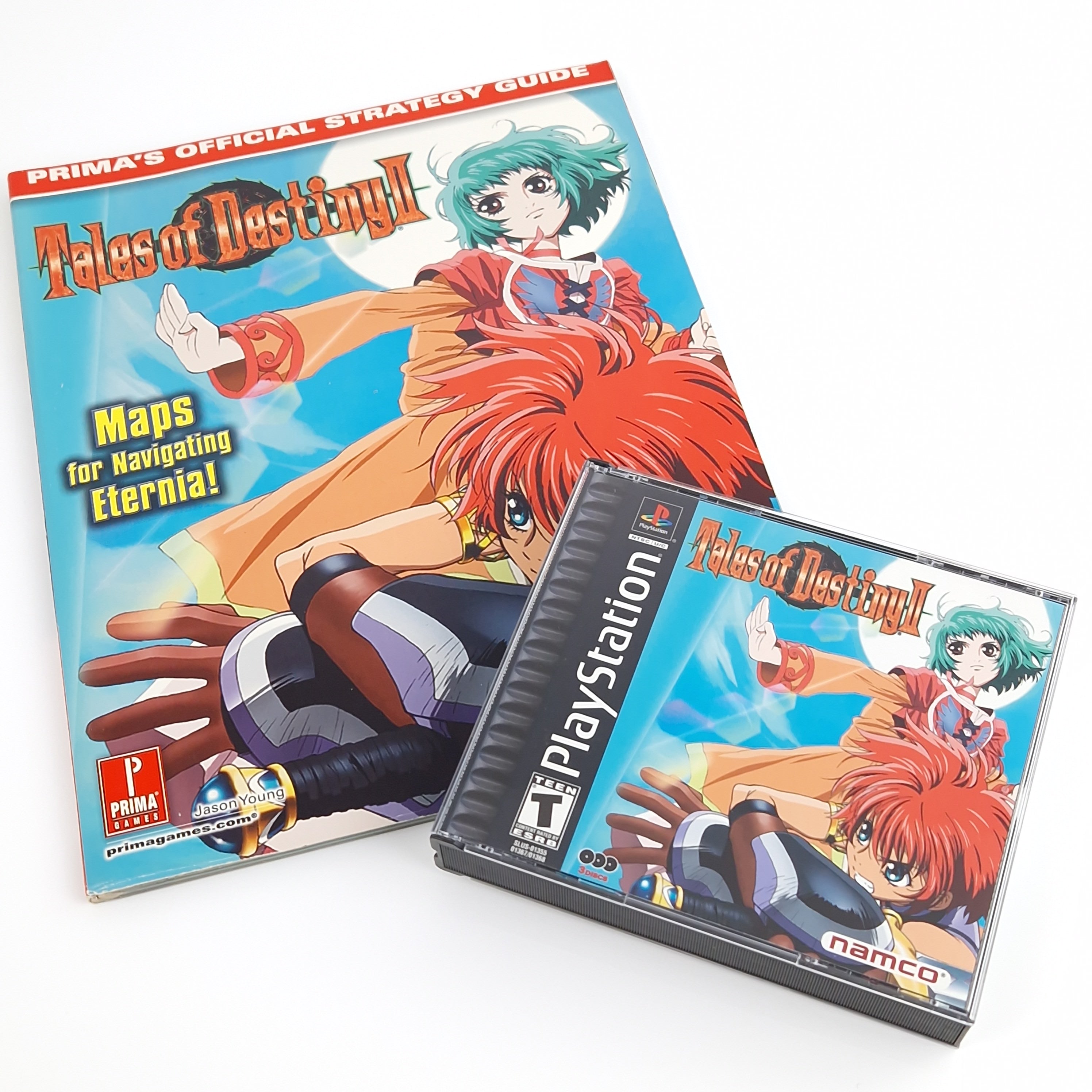 Playstation 1 Spiel – Tales of Destiny II NTSC USA neuwertig