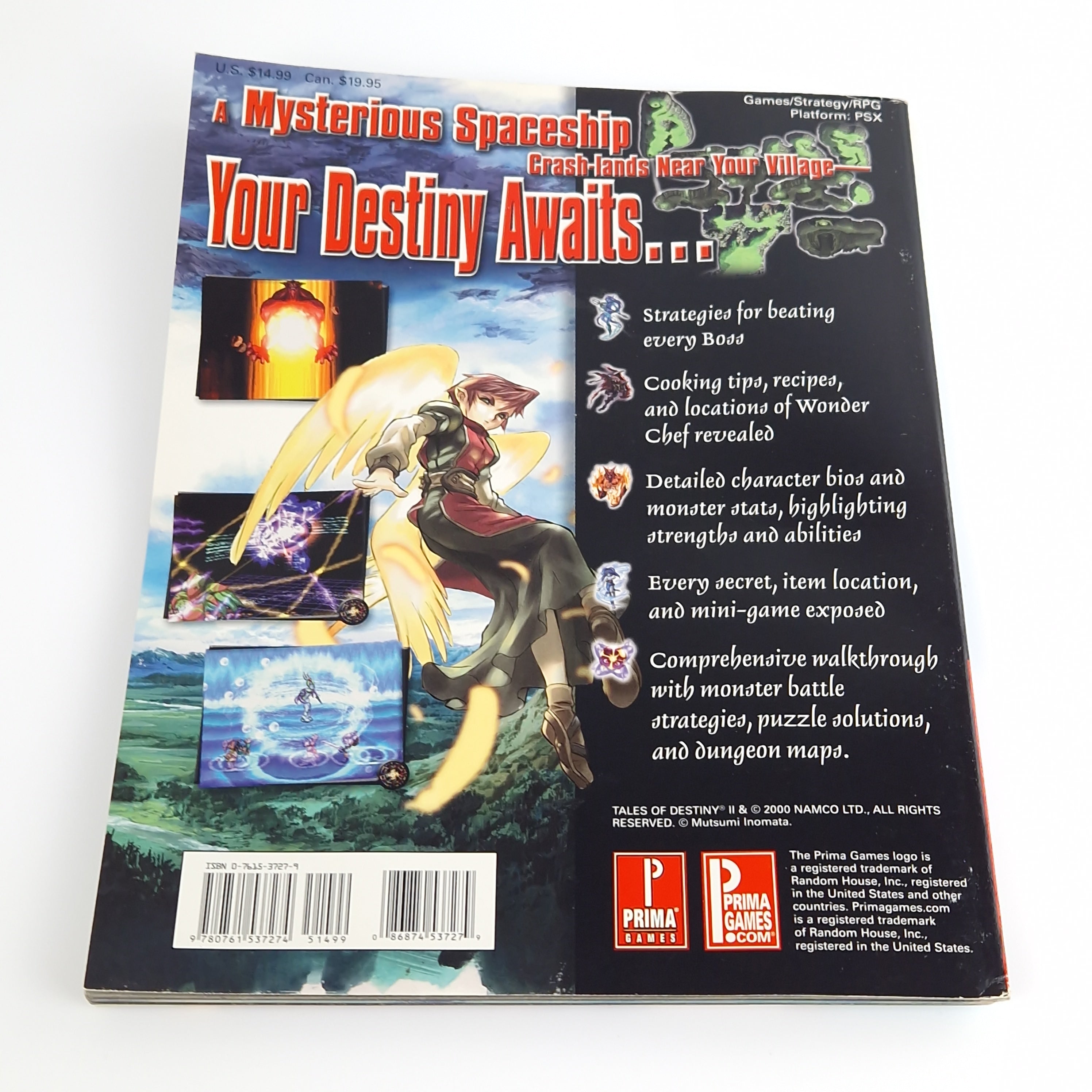 Playstation 1 Spiel – Tales of Destiny II NTSC USA neuwertig