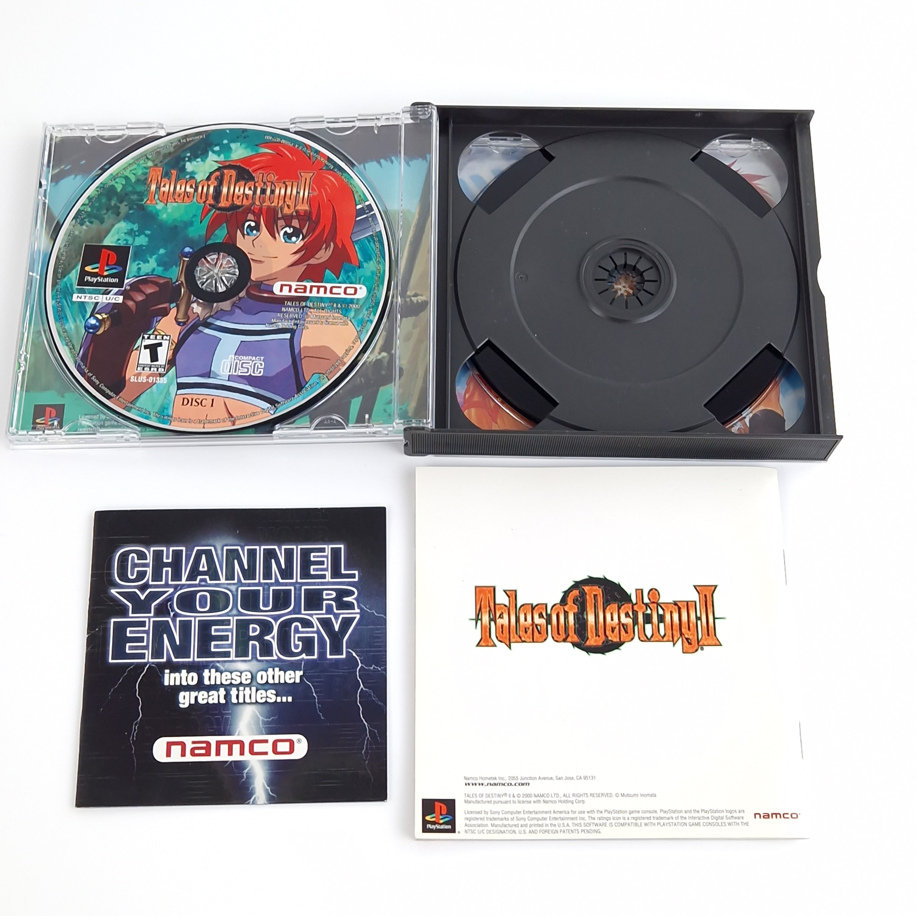 Playstation 1 Spiel – Tales of Destiny II NTSC USA neuwertig