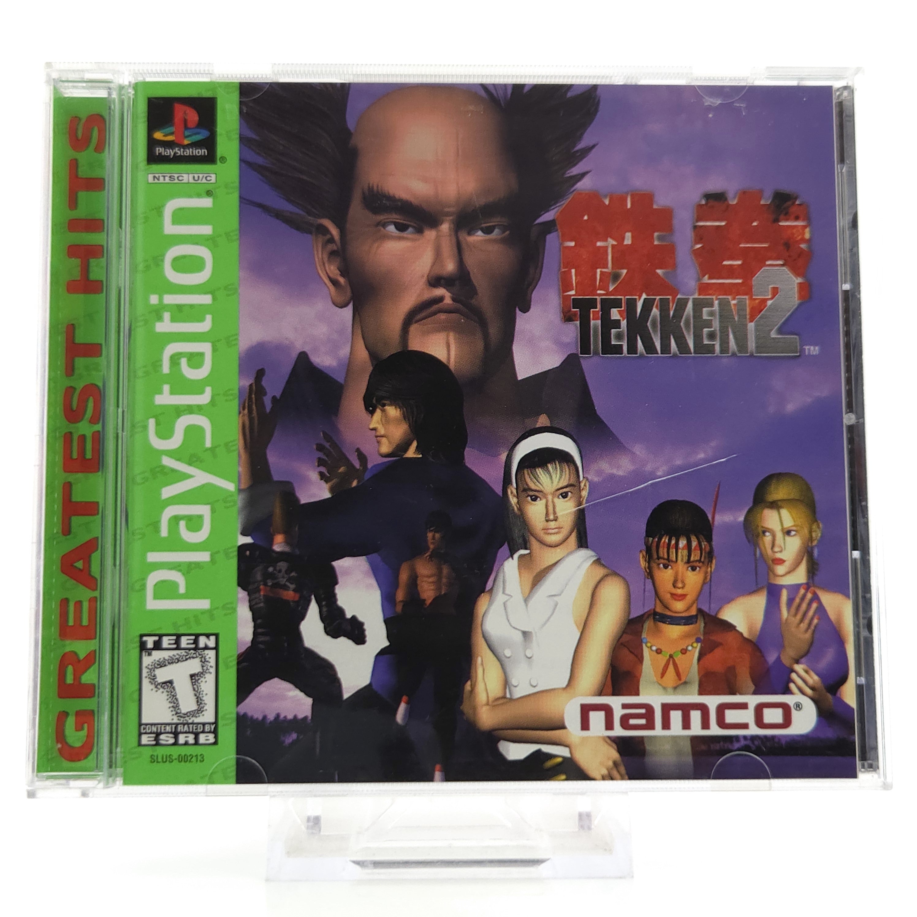 Playstation 1 Spiel – Tekken 2 Greatest Hits nahezu neuwertig