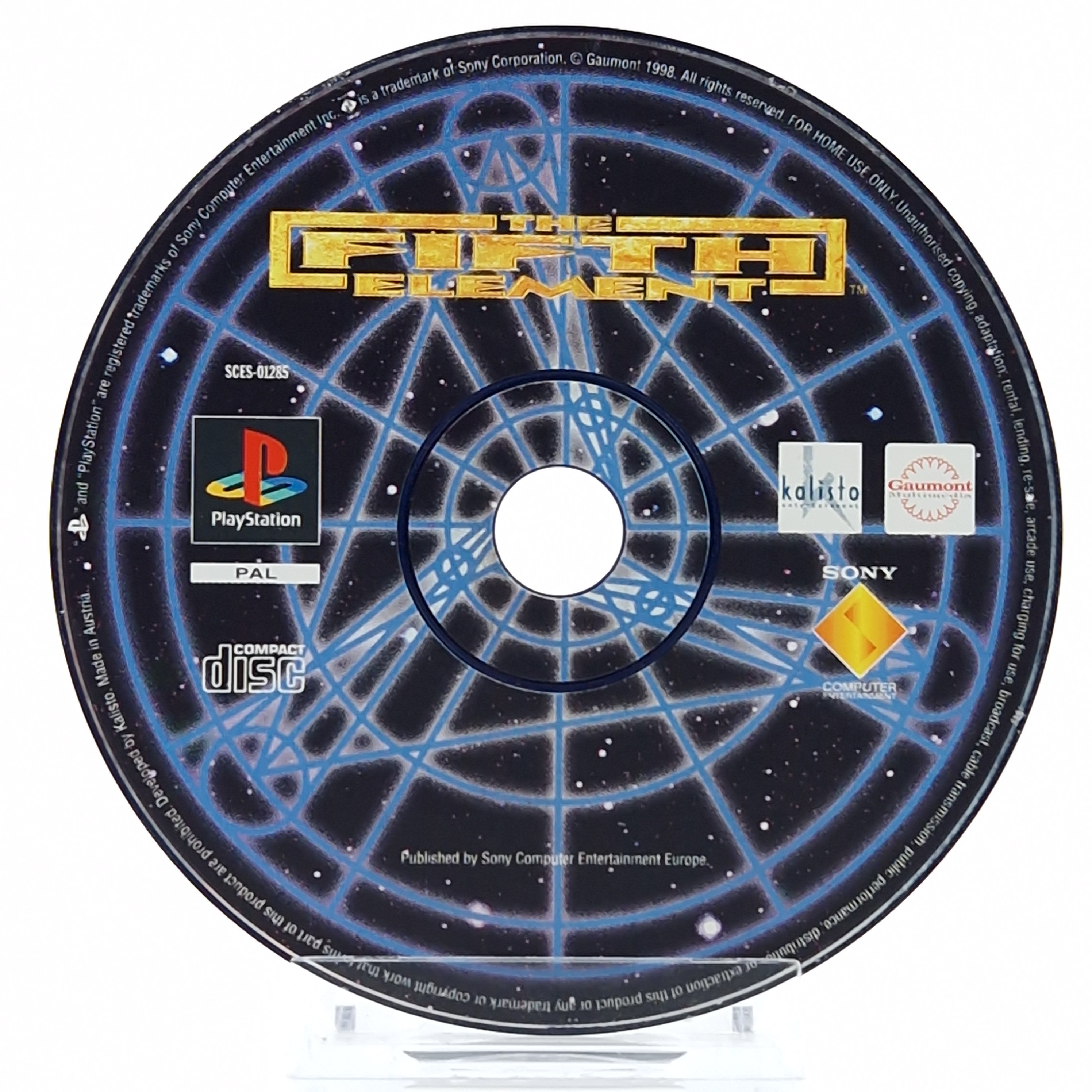 PlayStation 1 Spiel – The Fifth Element (PS1 lose PAL)