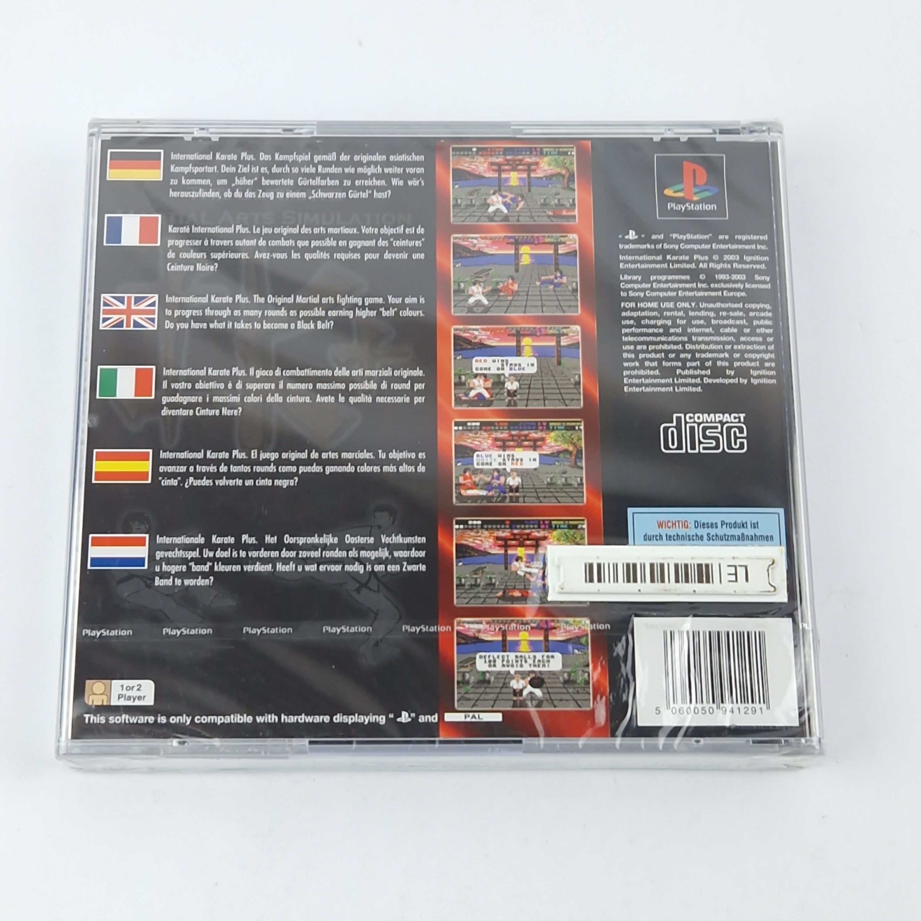 Playstation 1 Spiel – The Ultimate Martial Arts (Neu OVP)